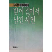 1990년초판 김우종 대표에세이 밤이 길어서 남긴 사연