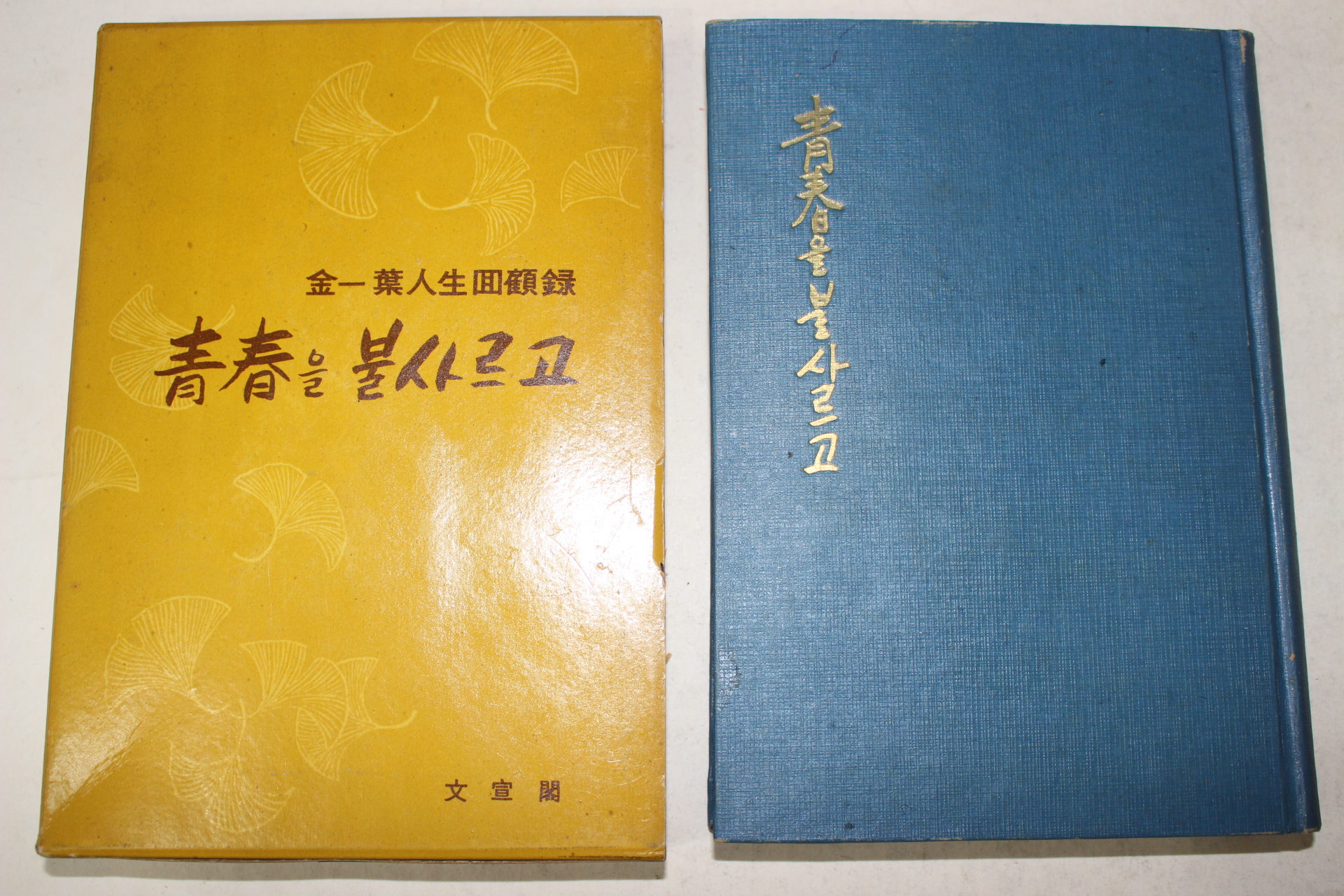1962년2판 김일엽(金一葉) 청춘을불사르고