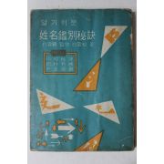 1974년초판 백운송(白雲松) 성명감별비결(性名鑑別秘訣)