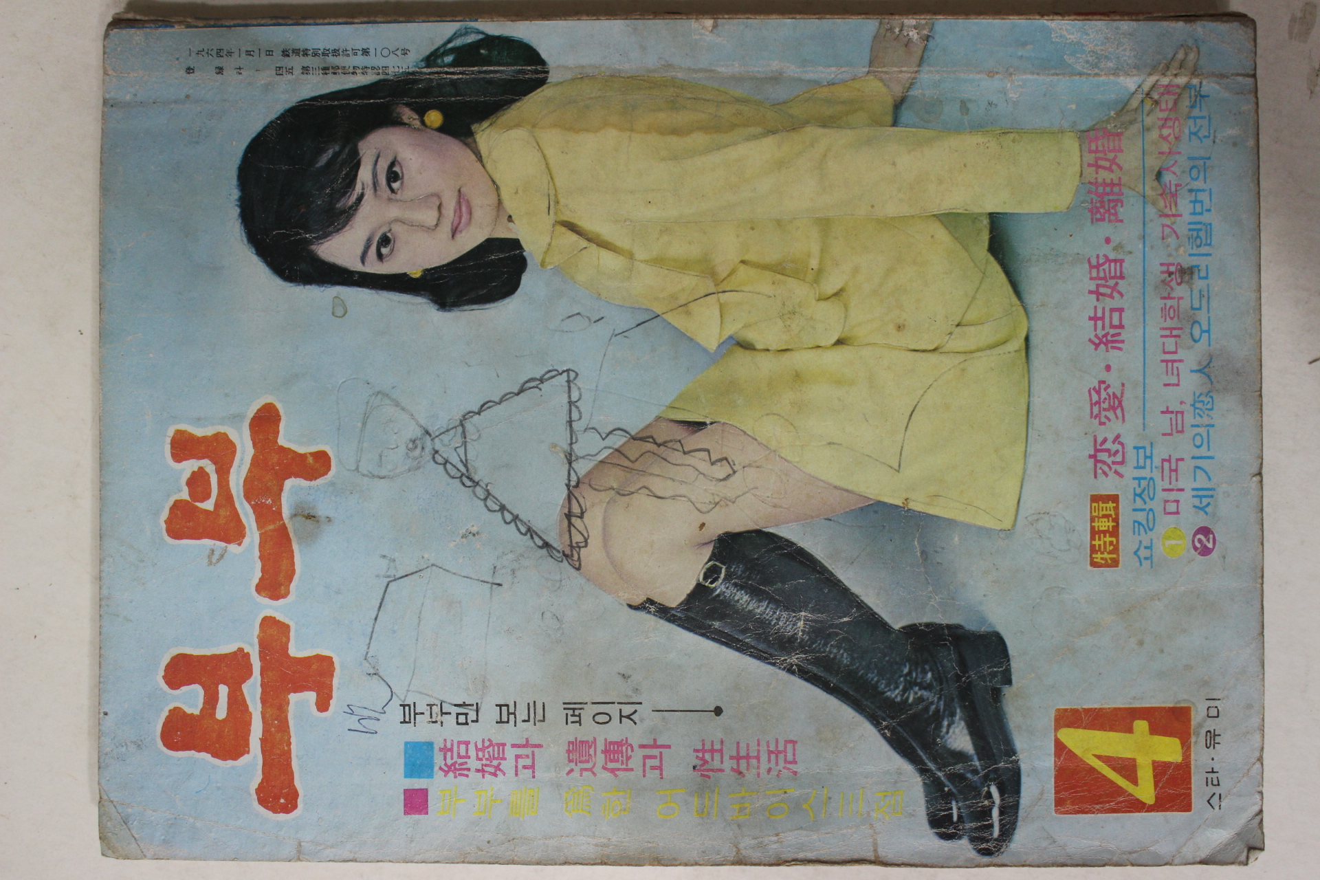 1970년 월간잡지 부부 4월호