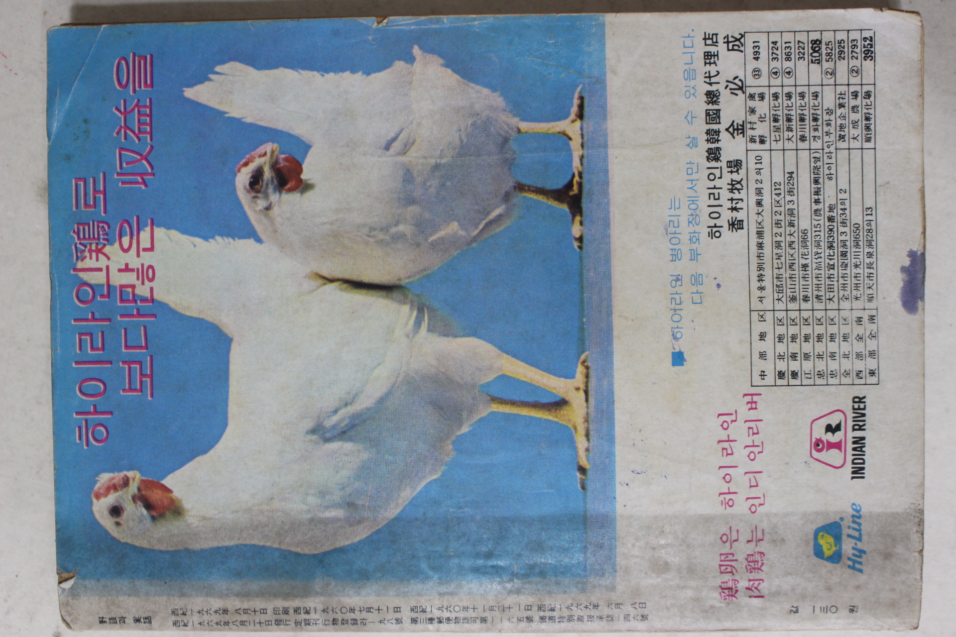 1969년 야담과 실화(野談과 實話) 10월호