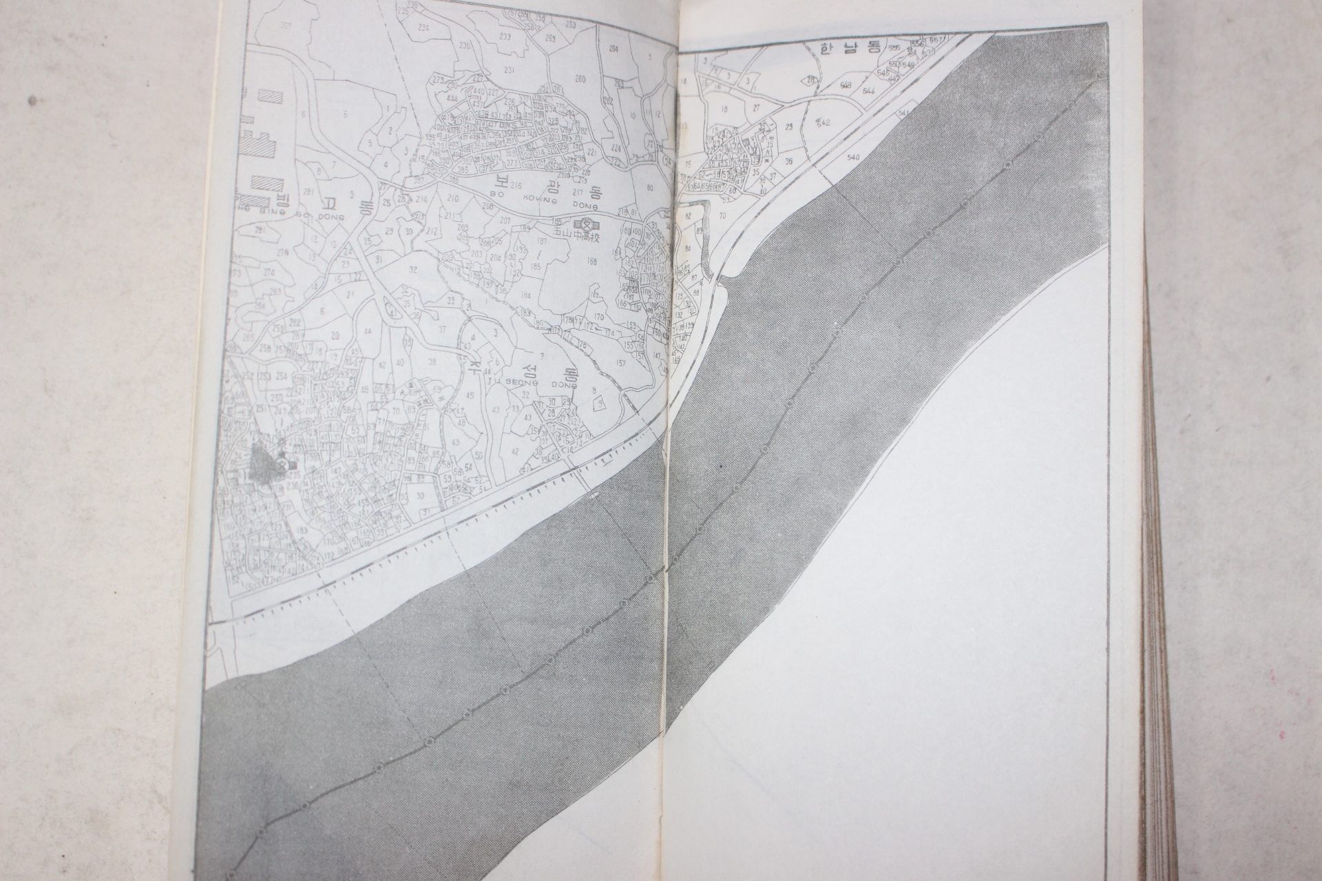 1962년 삼영문화사 대서울시가지도