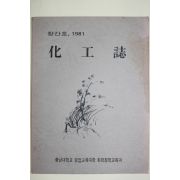 1981년 충남대학교 화공지(化工誌) 창간호