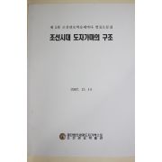 2007년 조선시대 도자가마의 구조