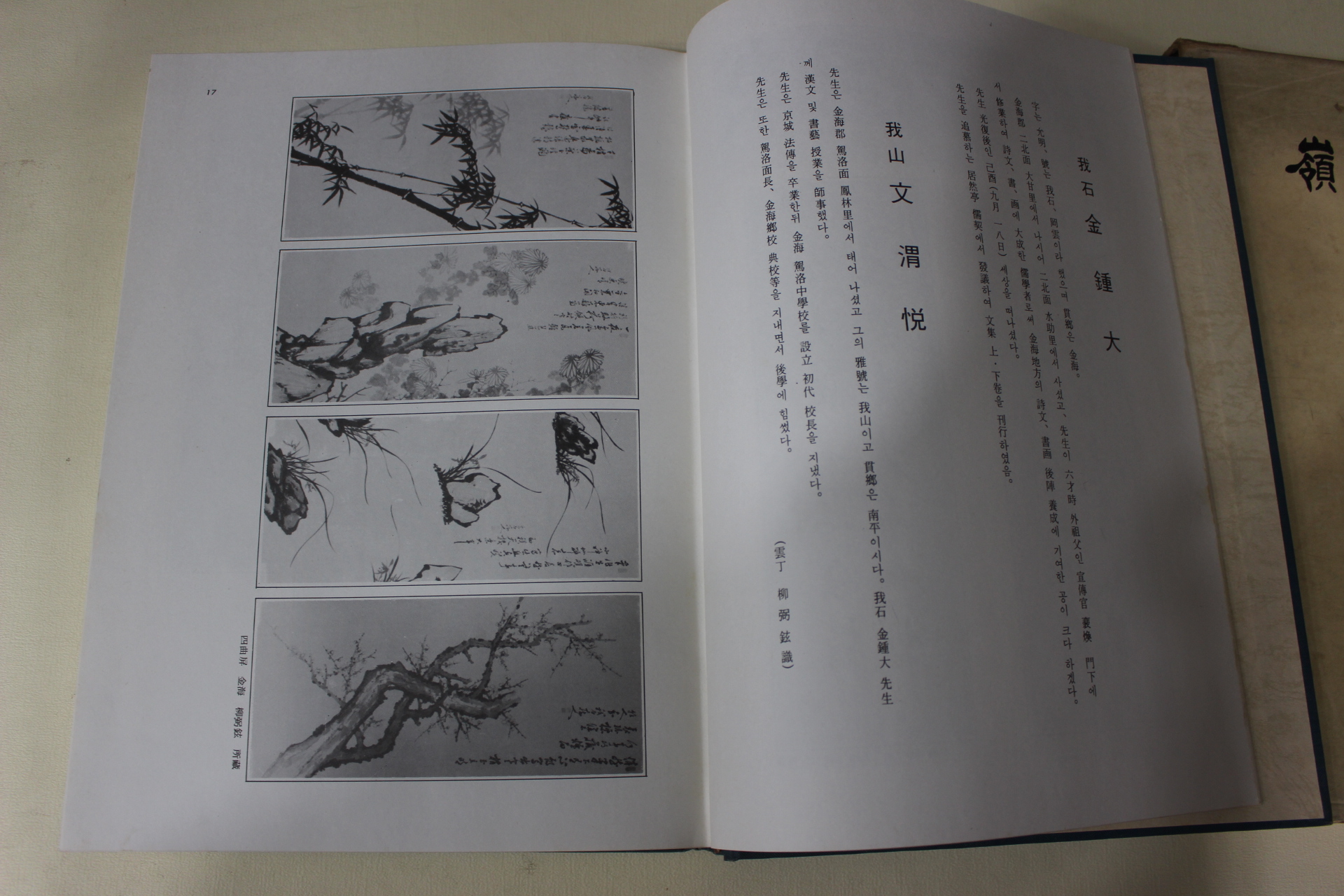 1981년초판 경상남도 영남서화총람