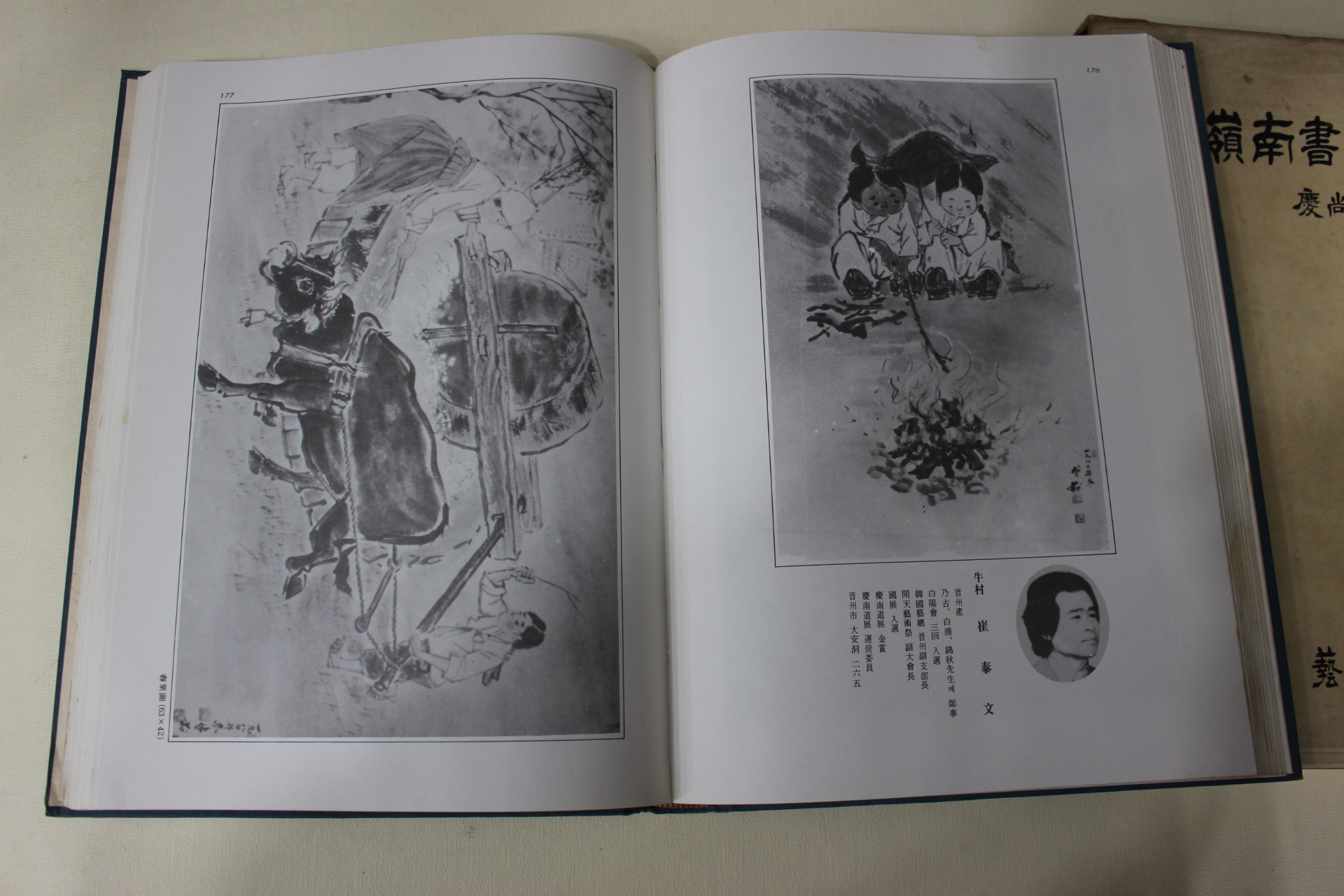 1981년초판 경상남도 영남서화총람