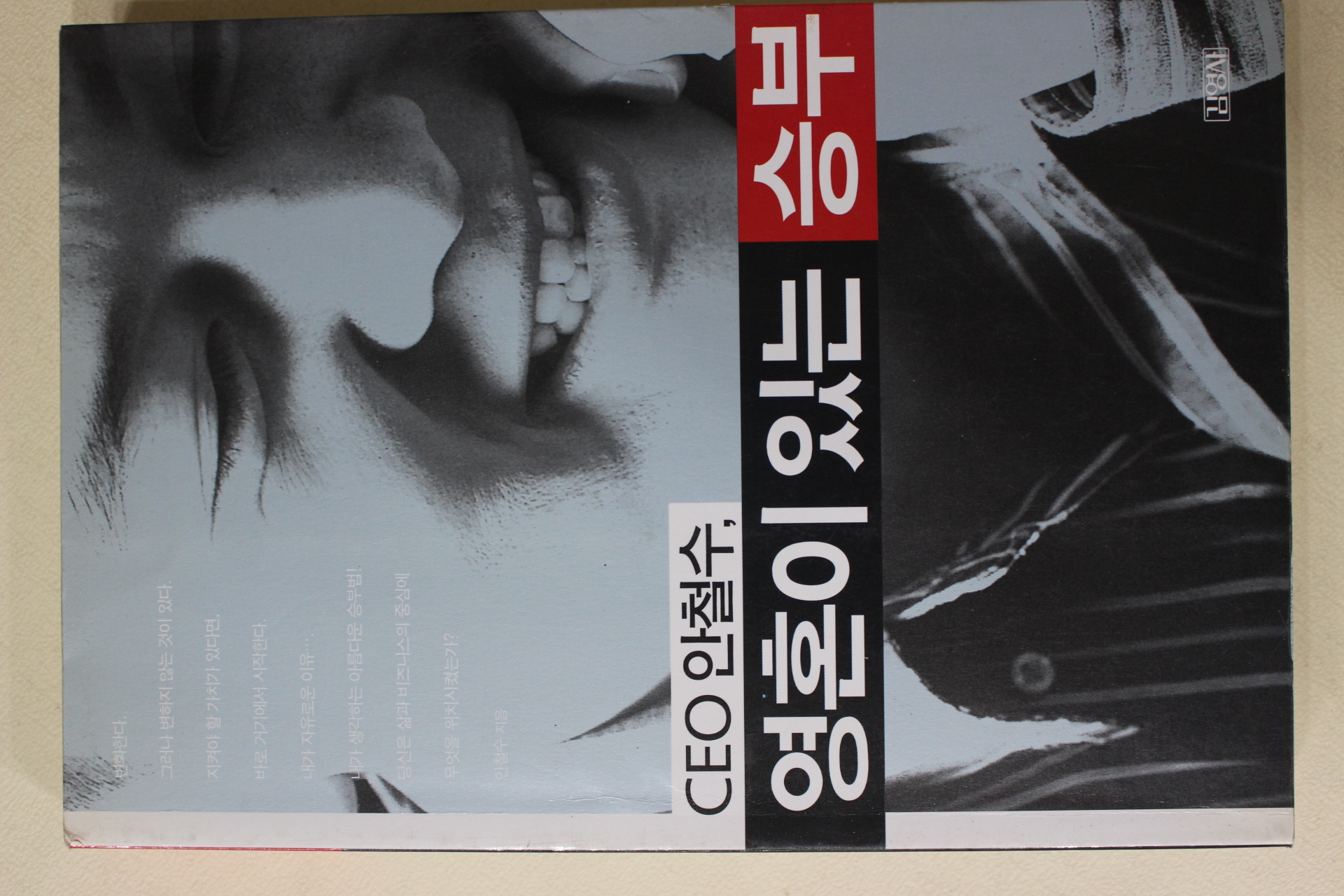 2001년 안철수 영혼이 있는 승부