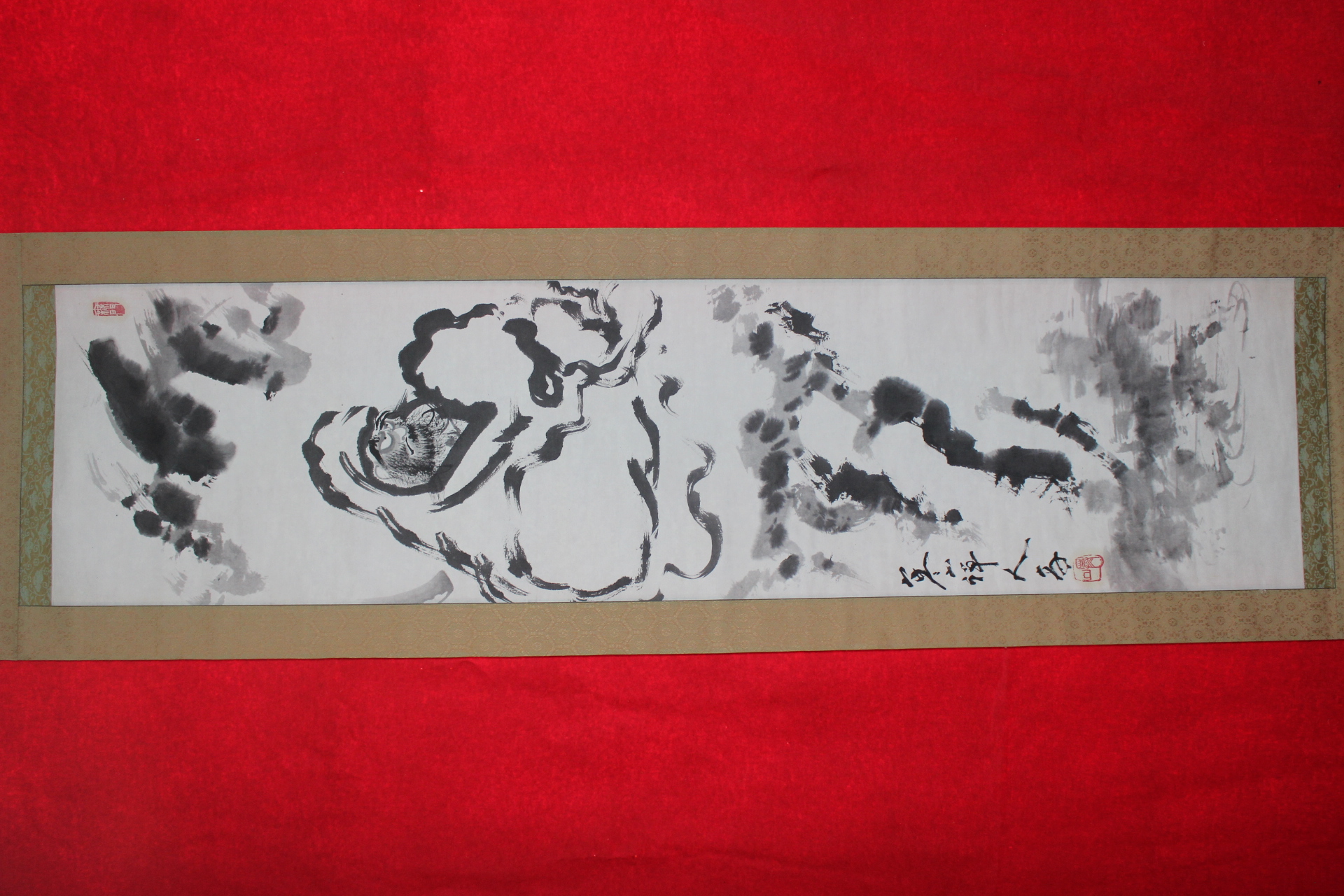 428-부산범어사주지,김해동림사복원 한산당(寒山堂) 화엄대선사(華嚴大禪師) 달마도