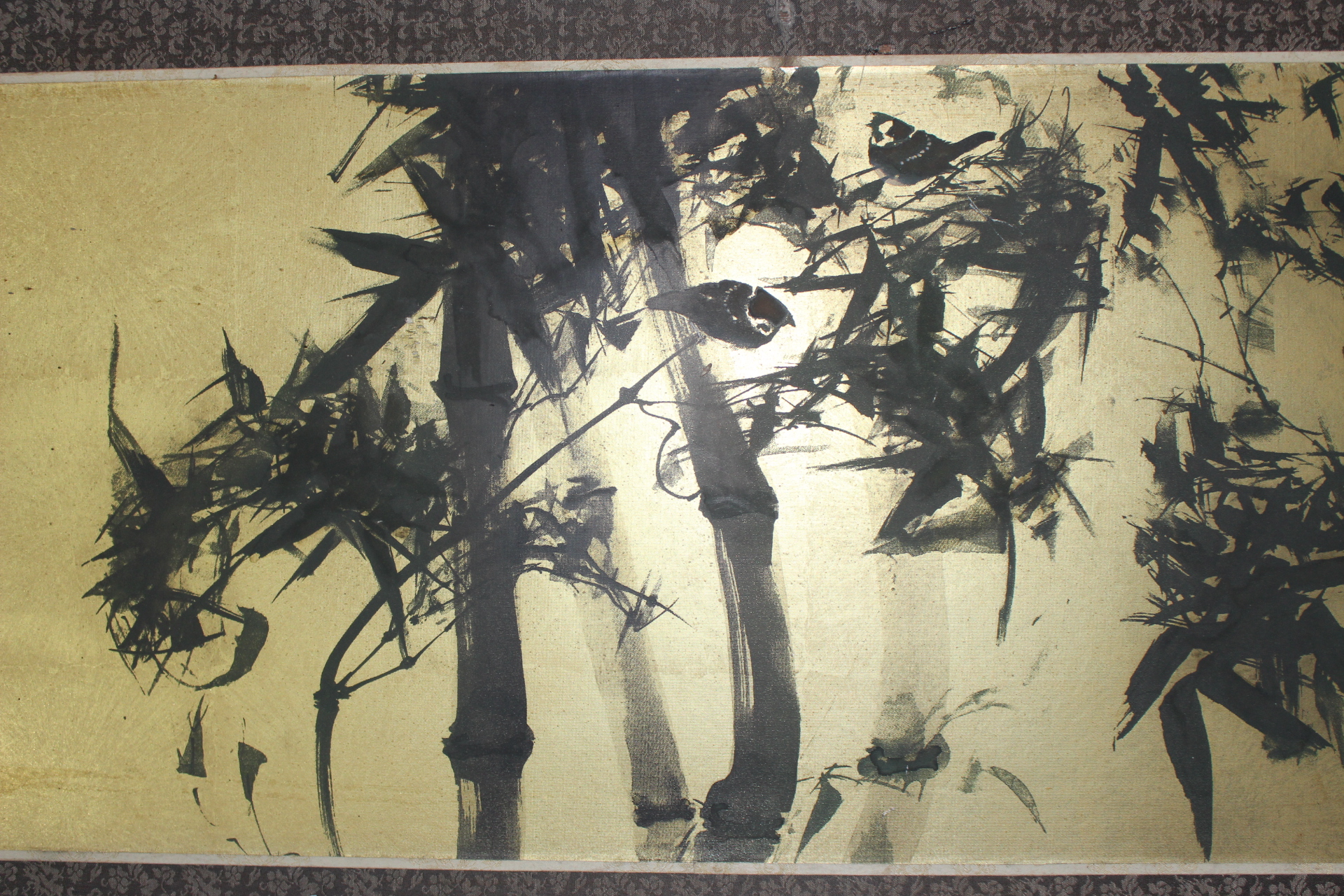 477-향성(香星)-금지에 대나무와 참새 그림