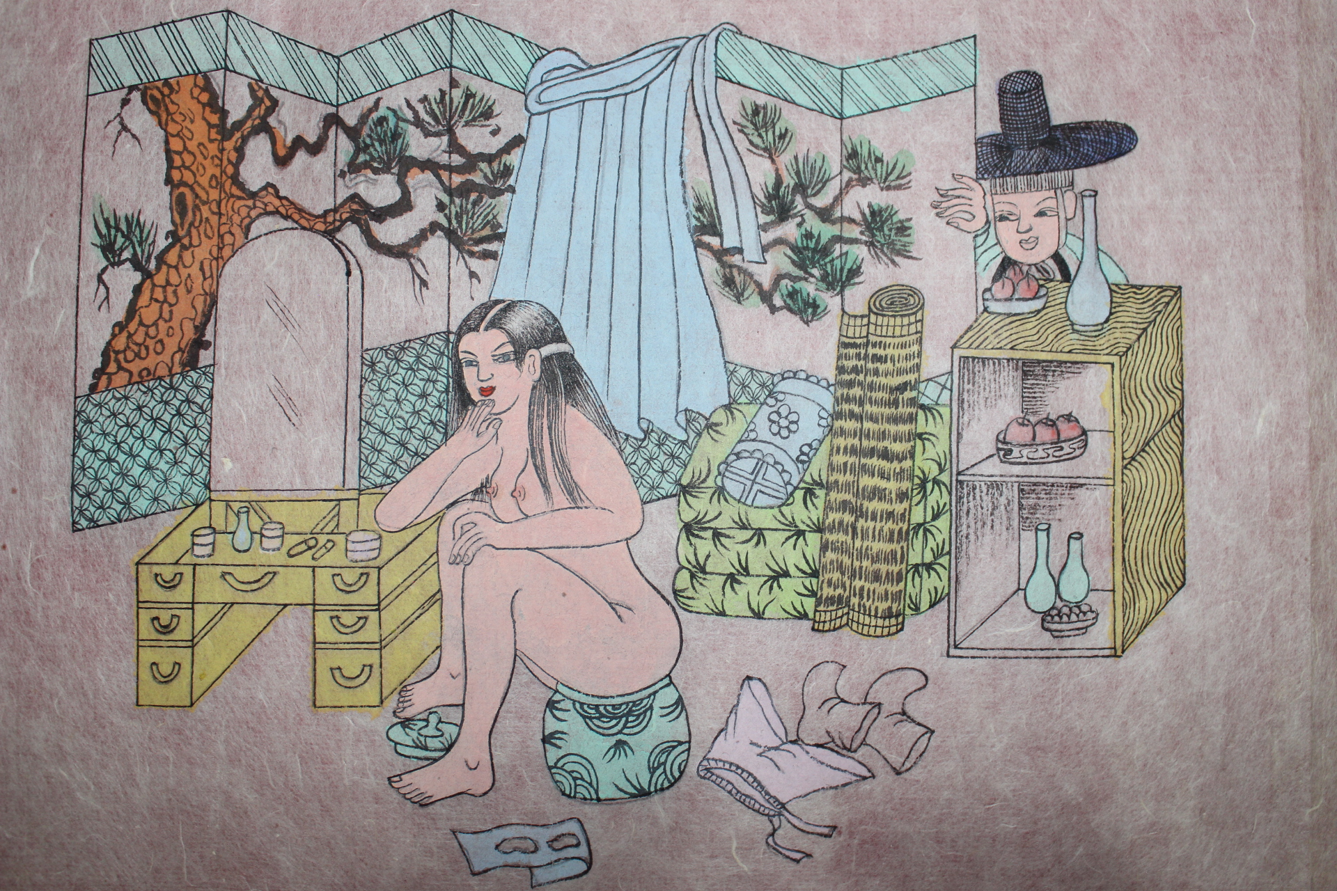 630-청광 춘화도 9장