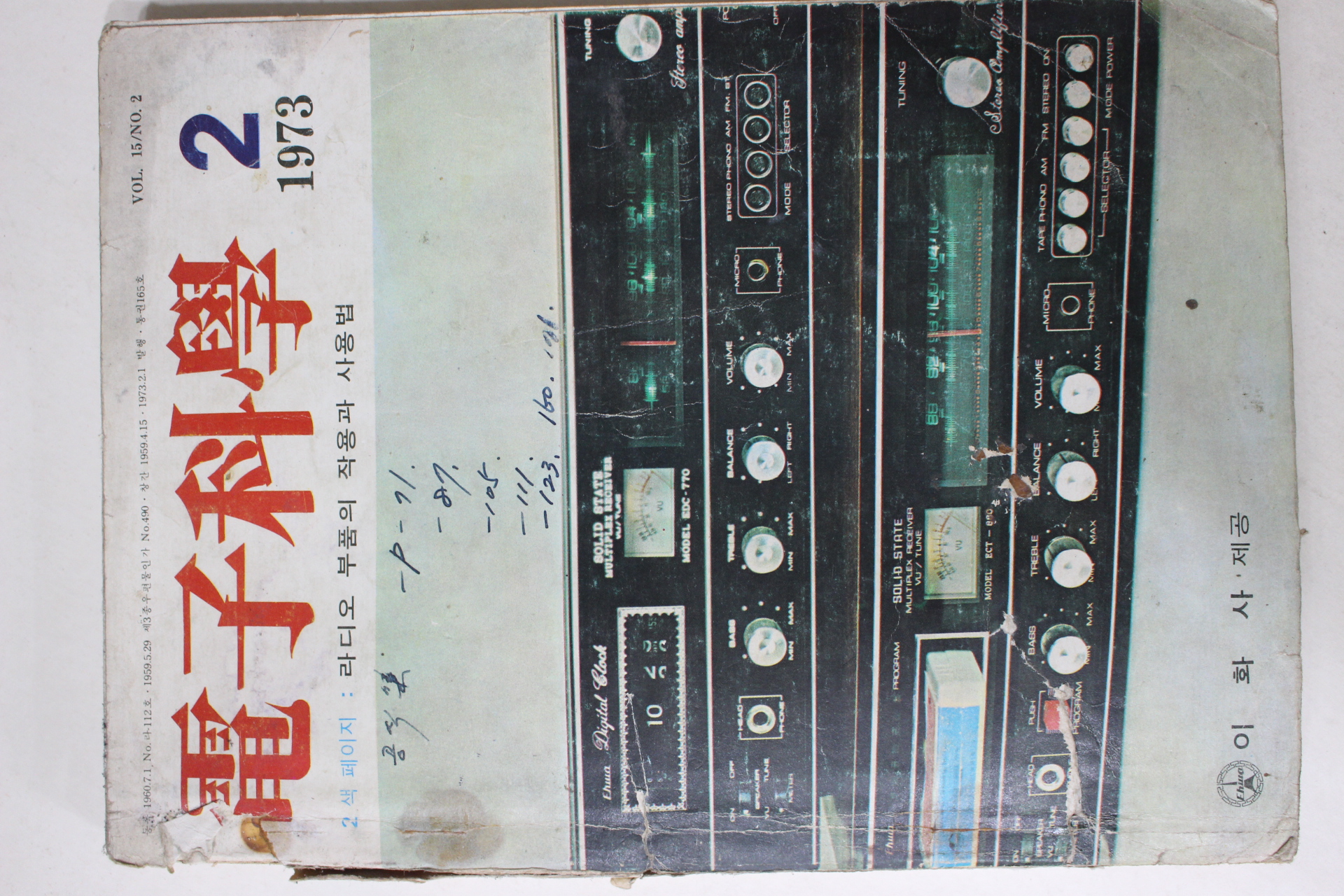 1973년 전자과학 2월호