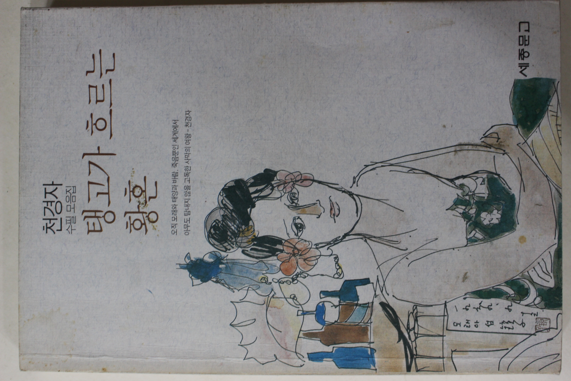 1995년초판 천경자 수필모음집 탱코가 흐르는 황혼