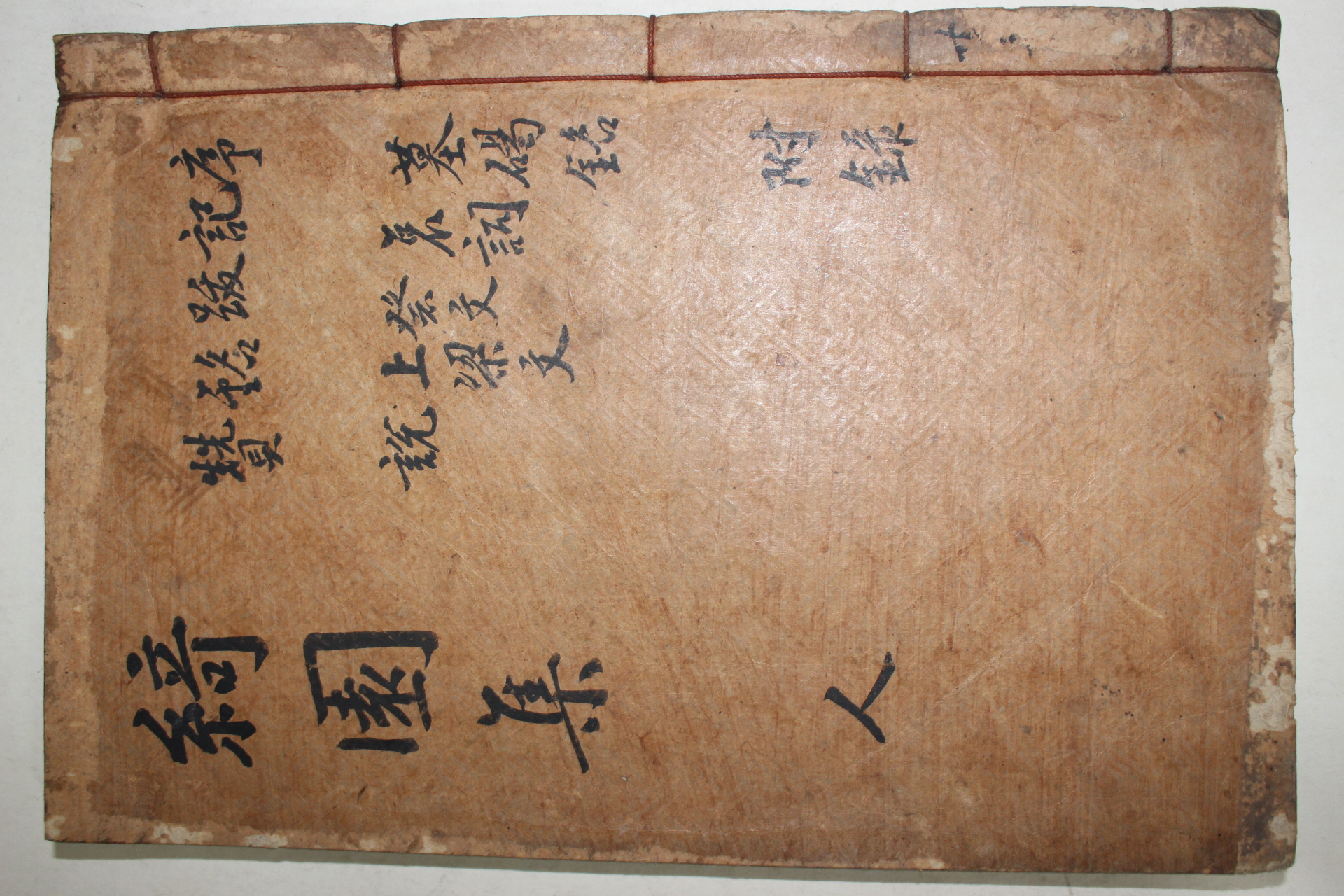 1936년 상주간행 황찬주(黃贊周) 기원문집(綺園文集) 권5,6終 1책