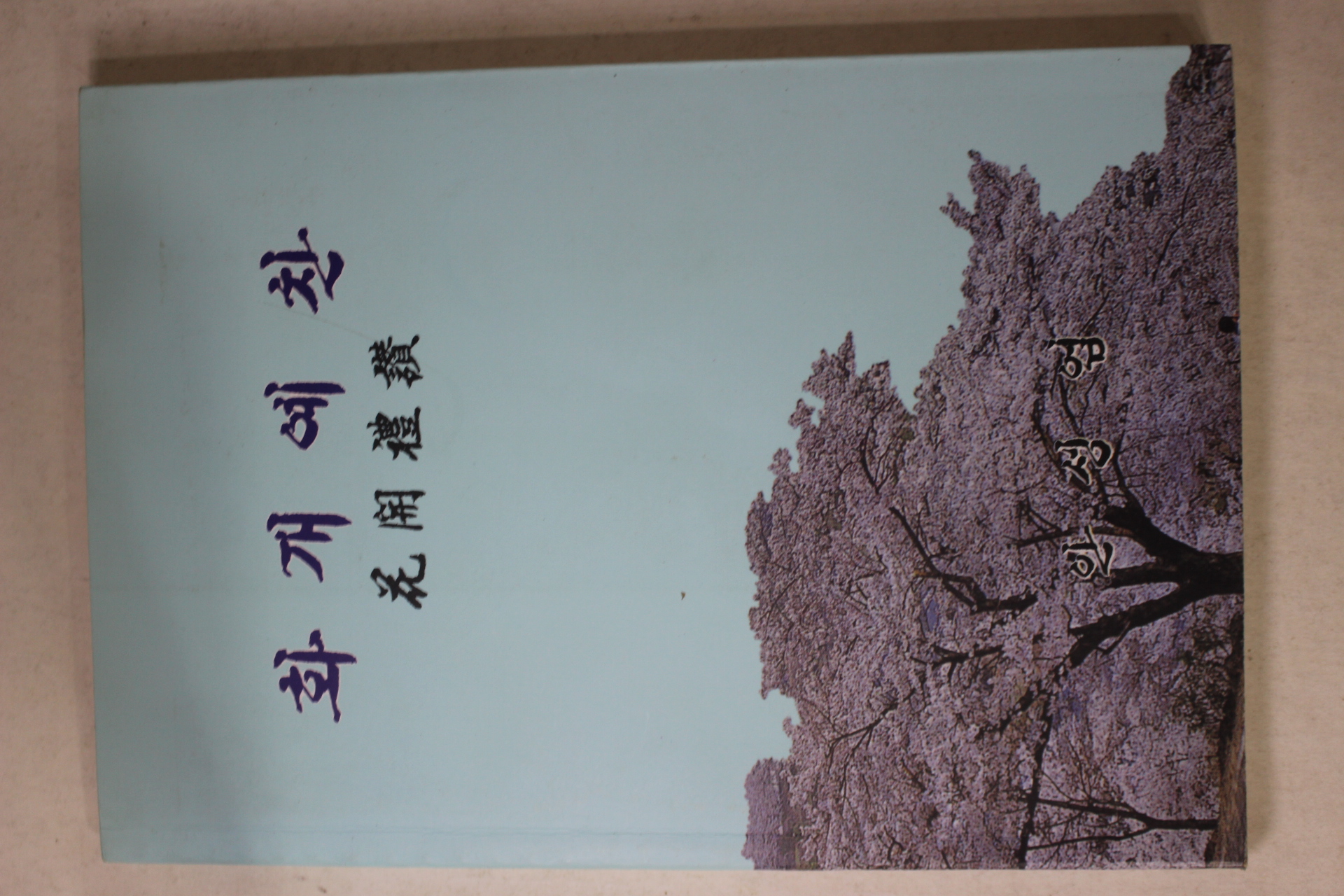 2000년초판 안성업 화개예찬(花開禮讚)