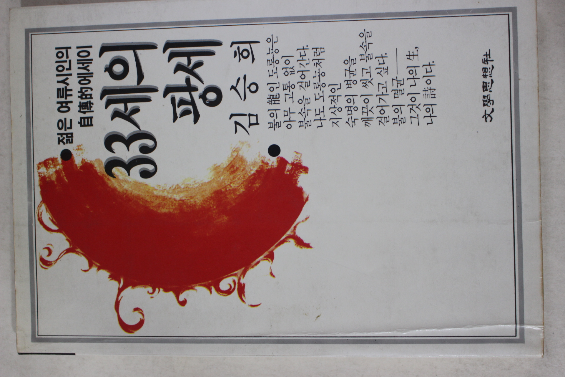 1990년 김승희(金勝熙) 33세의 팡세