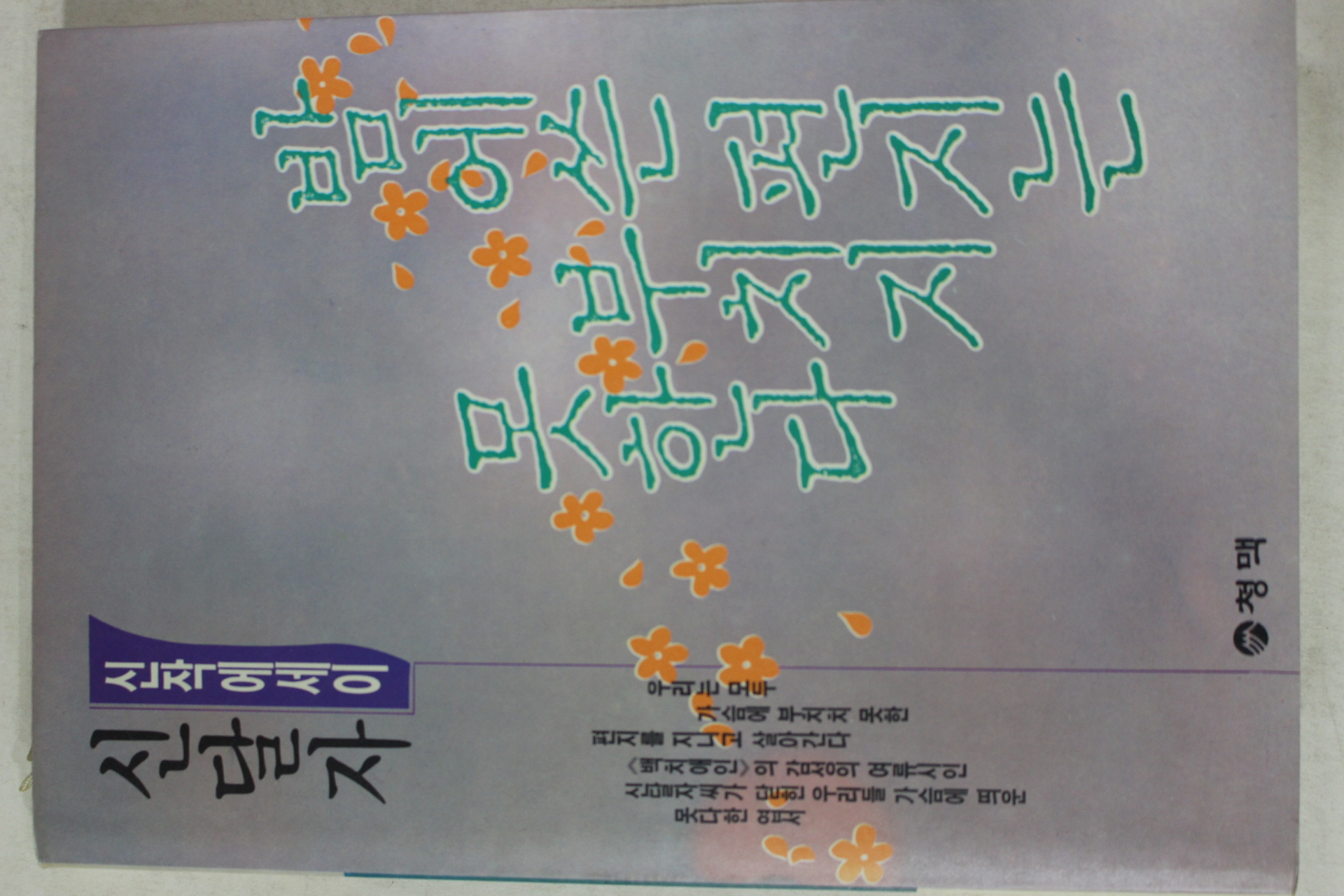 1989년초판 신달자 밤에쓴 편지는 부치지 못한다