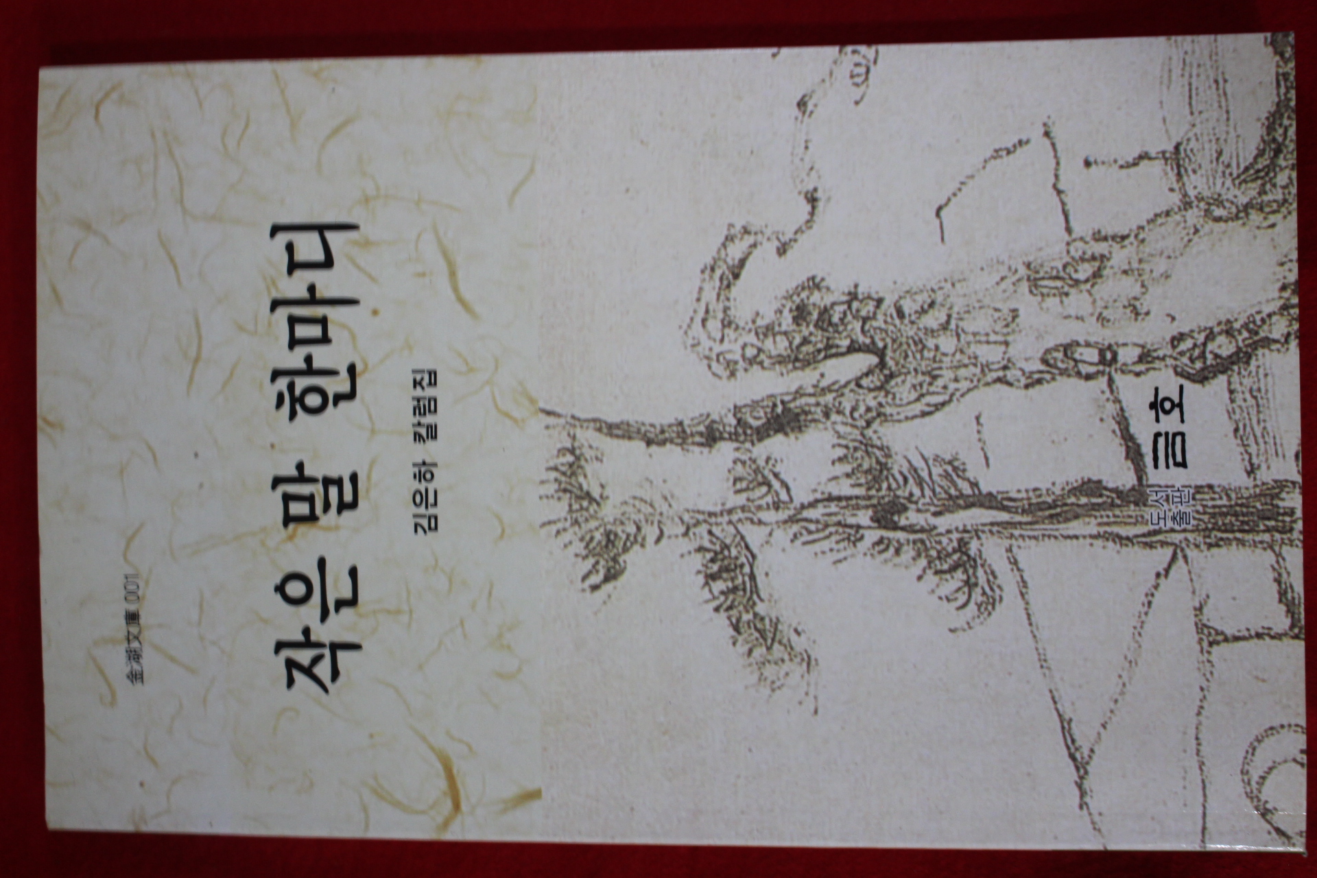 2003년 김은하 칼럼집 작은 말 한마디