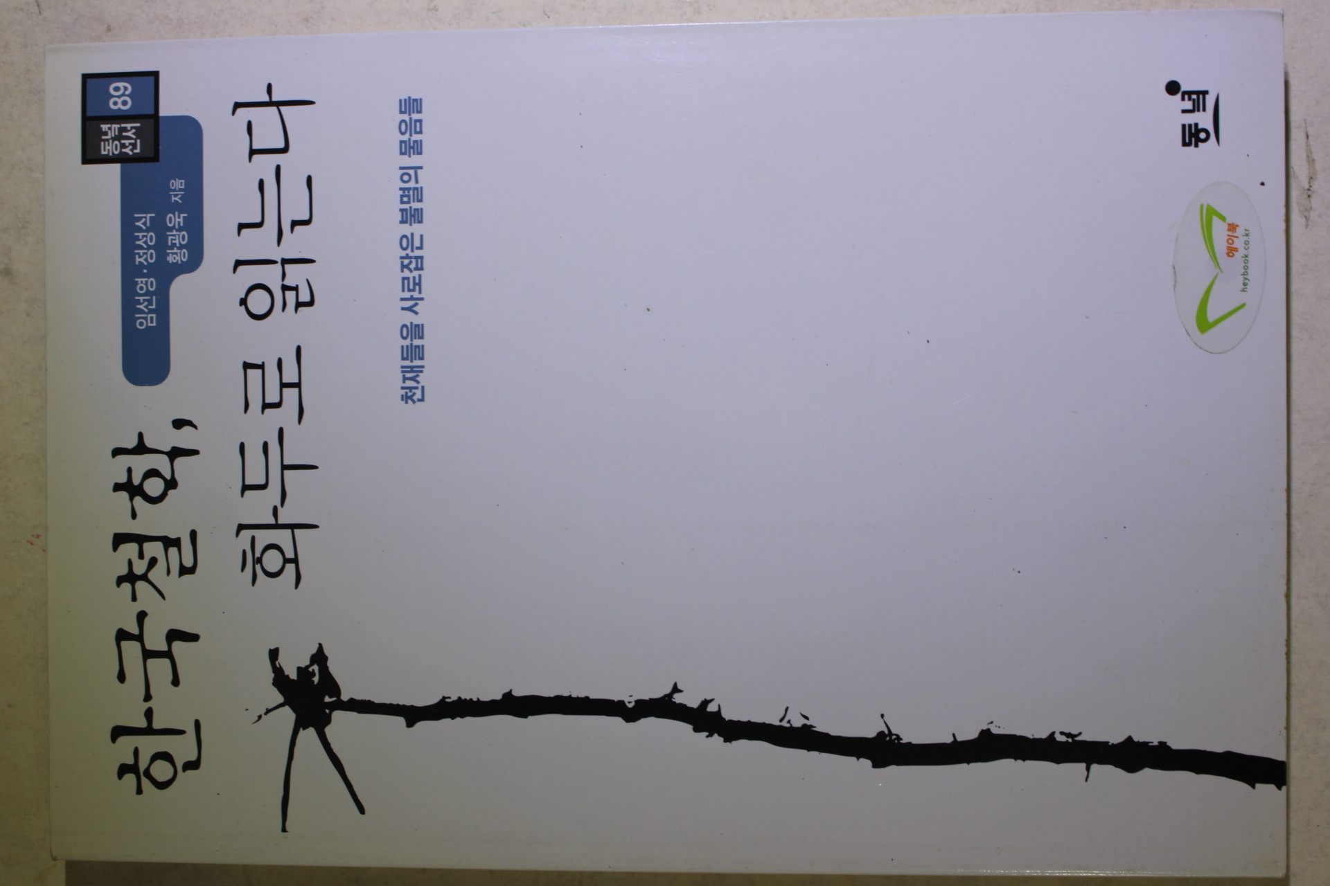 2003년 임선영,정성식,황광욱 한국철학 화두로 읽는다