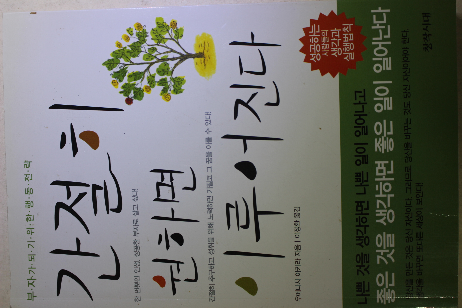 2008년 우에니시 아카라 이정환옮김 간절히 원하면 이루어진다