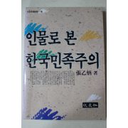 1988년 장을병(張乙炳) 인물로 본 한국민족주의