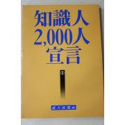 1986년 지식인 2000인 선언