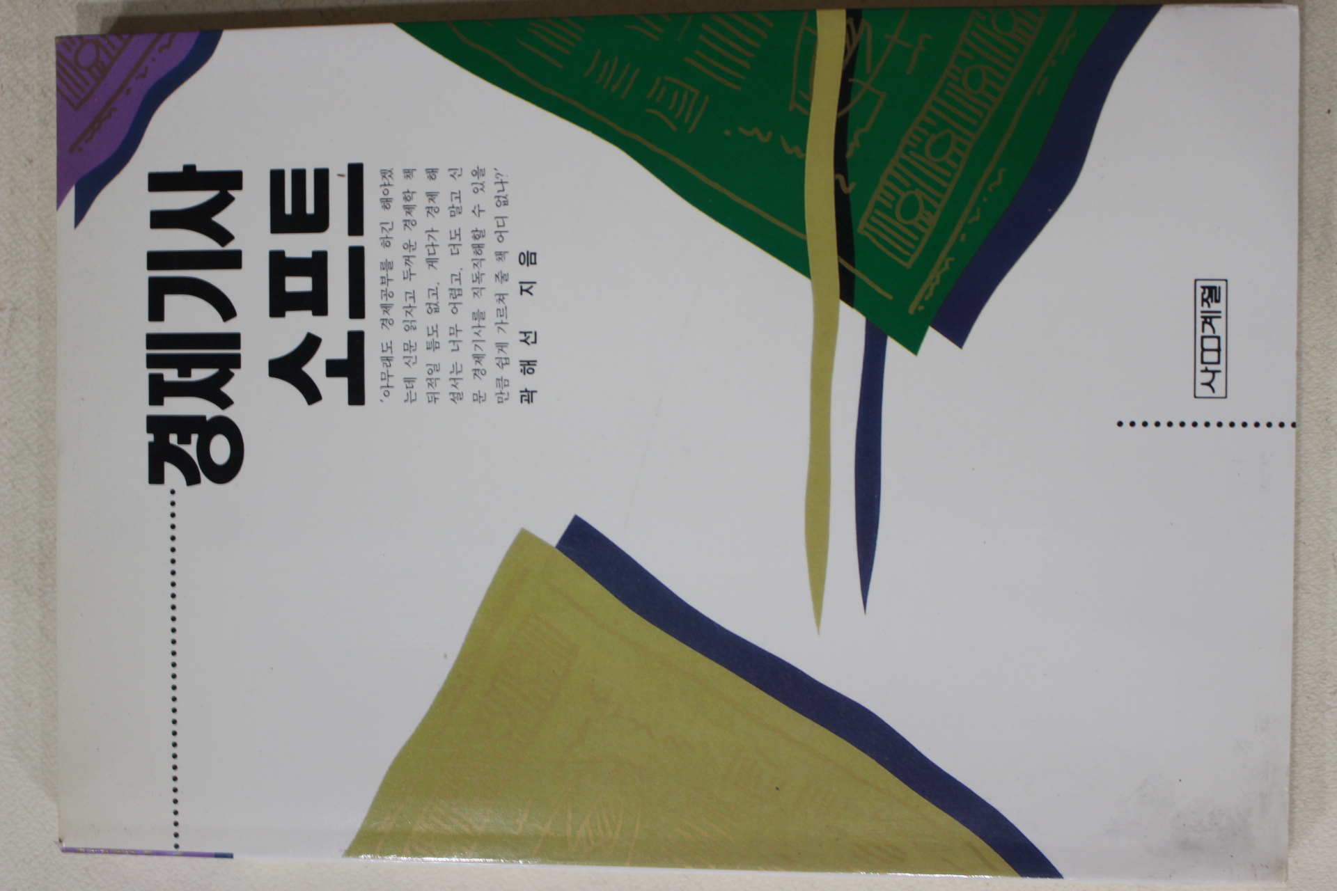 1993년초판 곽해선 경제기사 소프트