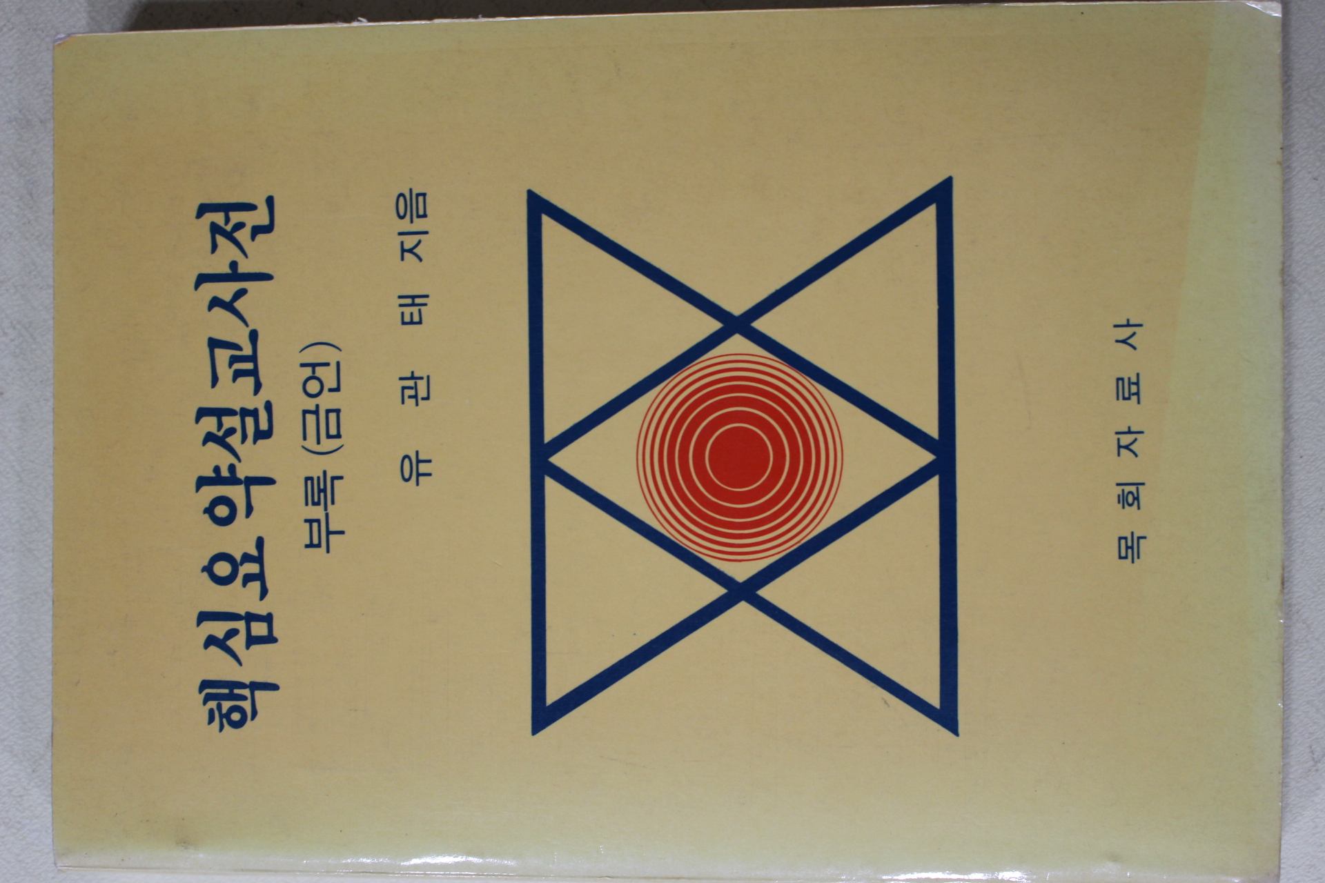 1986년초판 유관태 핵심요약설교사전