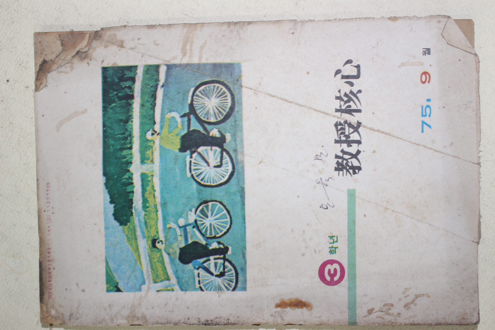 1975년 교육자료별책부록 교수핵심
