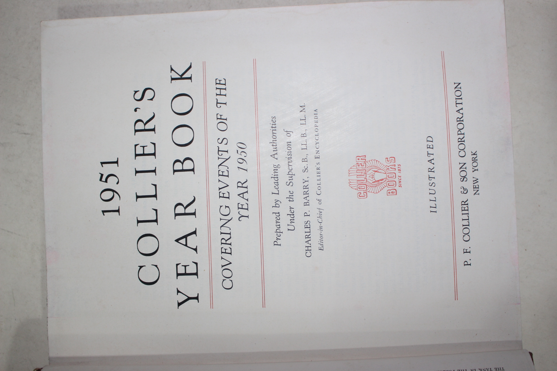 1951년 COLLIERS YEAR BOOK