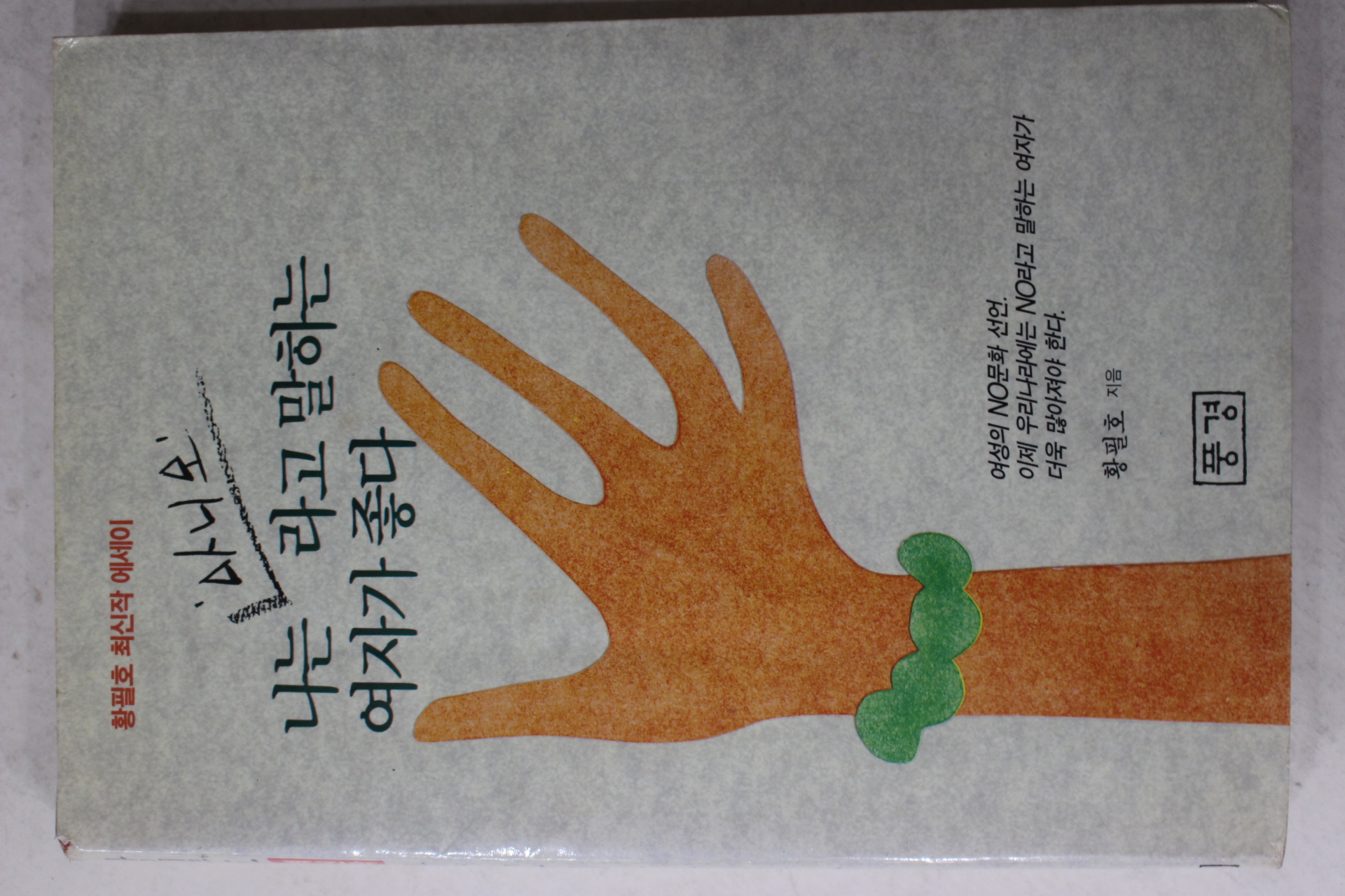 1991년 황필호 나는 아니오 라고 말하는 여자가 좋다
