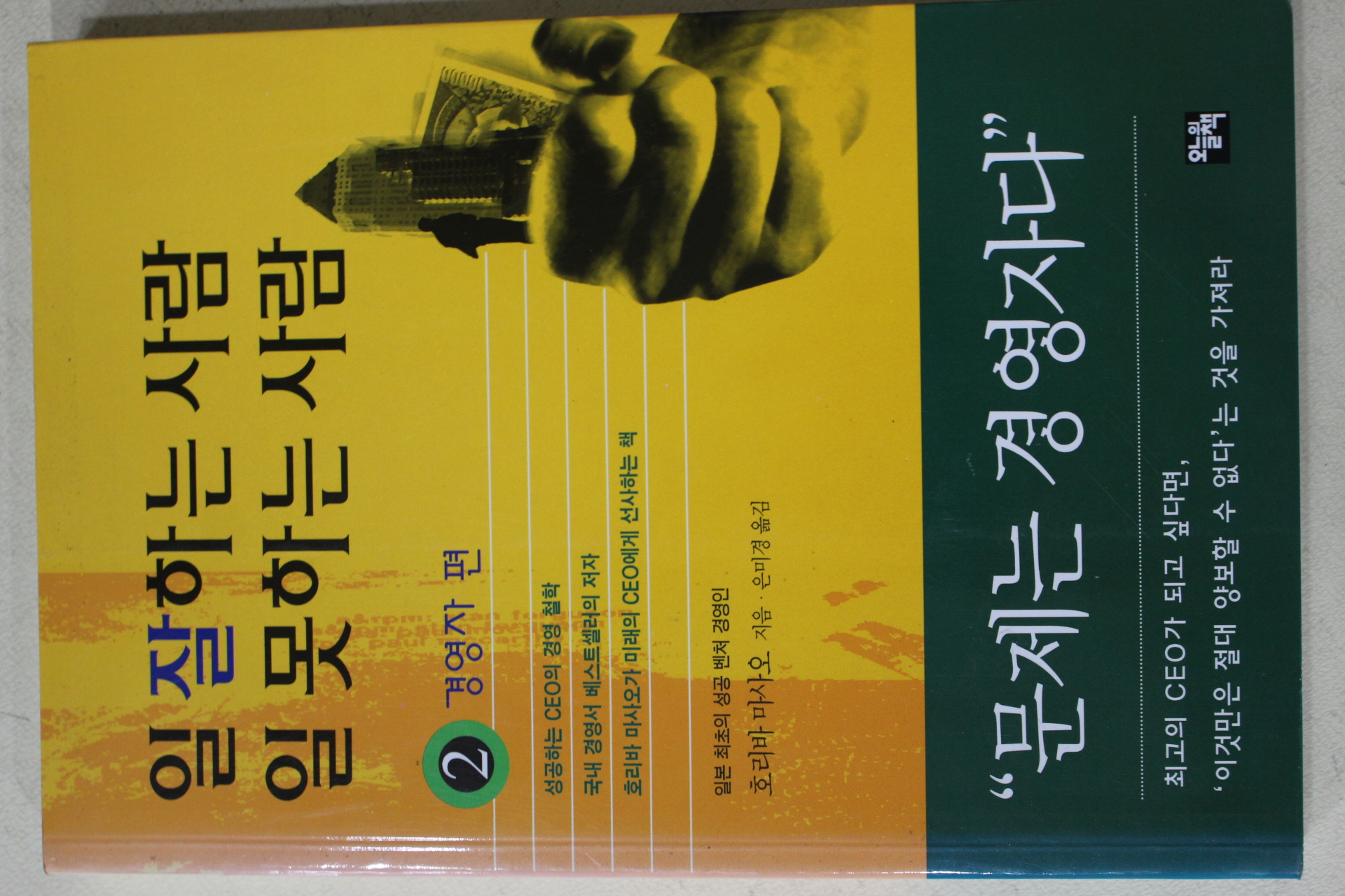 2001년초판 호리바마사오 은미경옮김 일 잘하는 사람 일 못하는 사람
