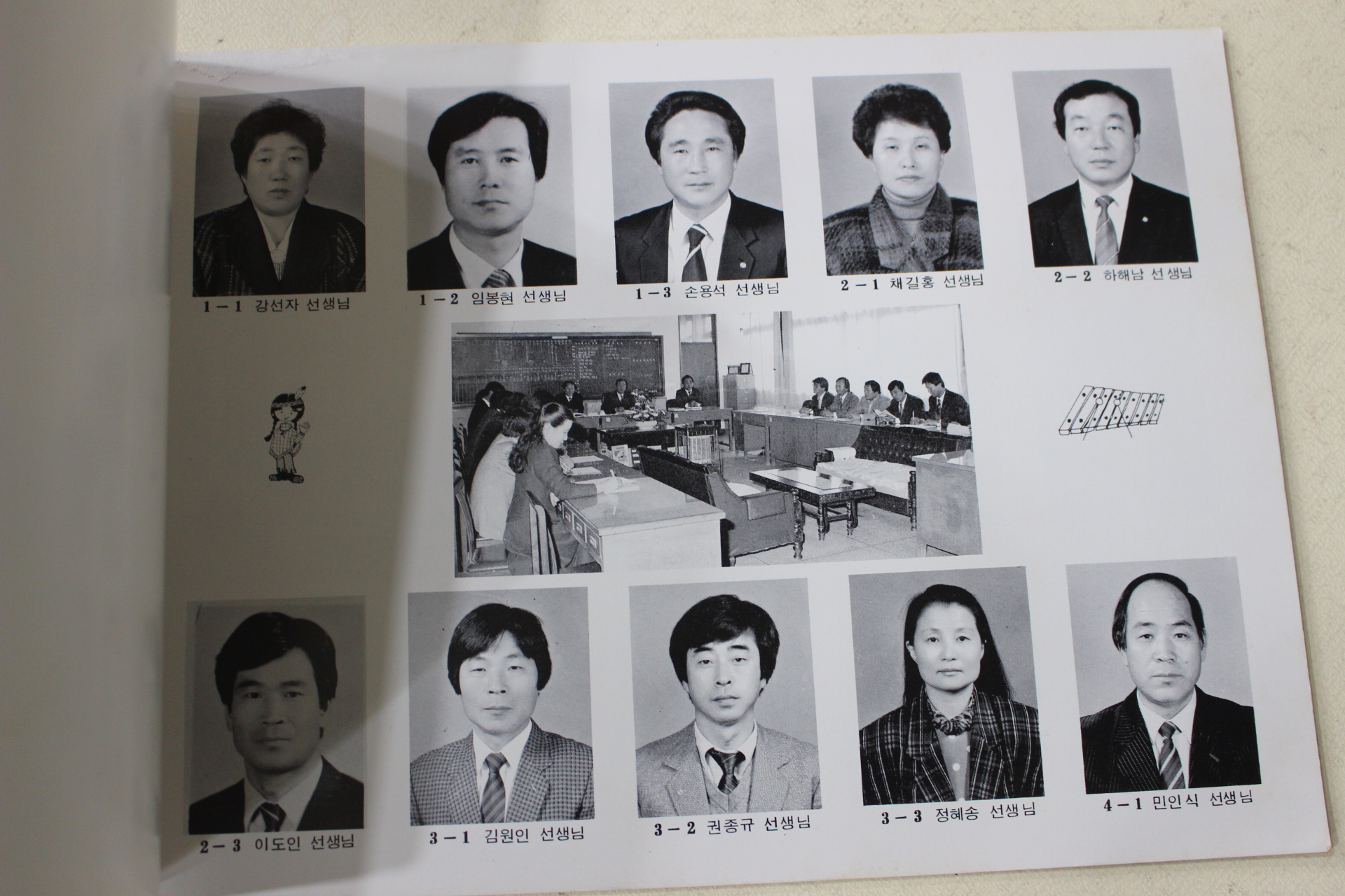 1990년 진주교육대학부속국민학교 졸업기념 앨범