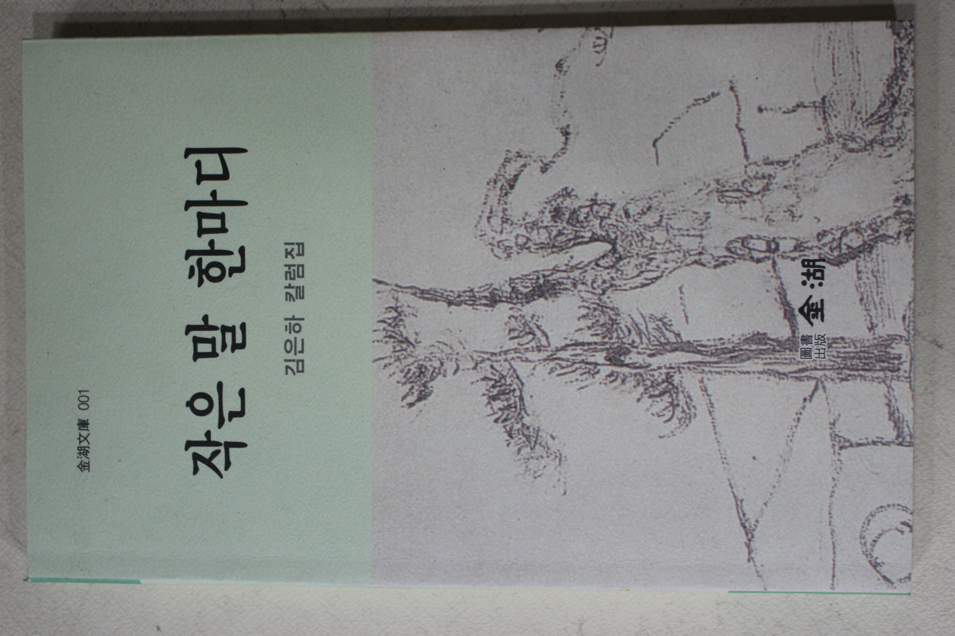 2003년 김은하 칼럼집 작은 말 한마디