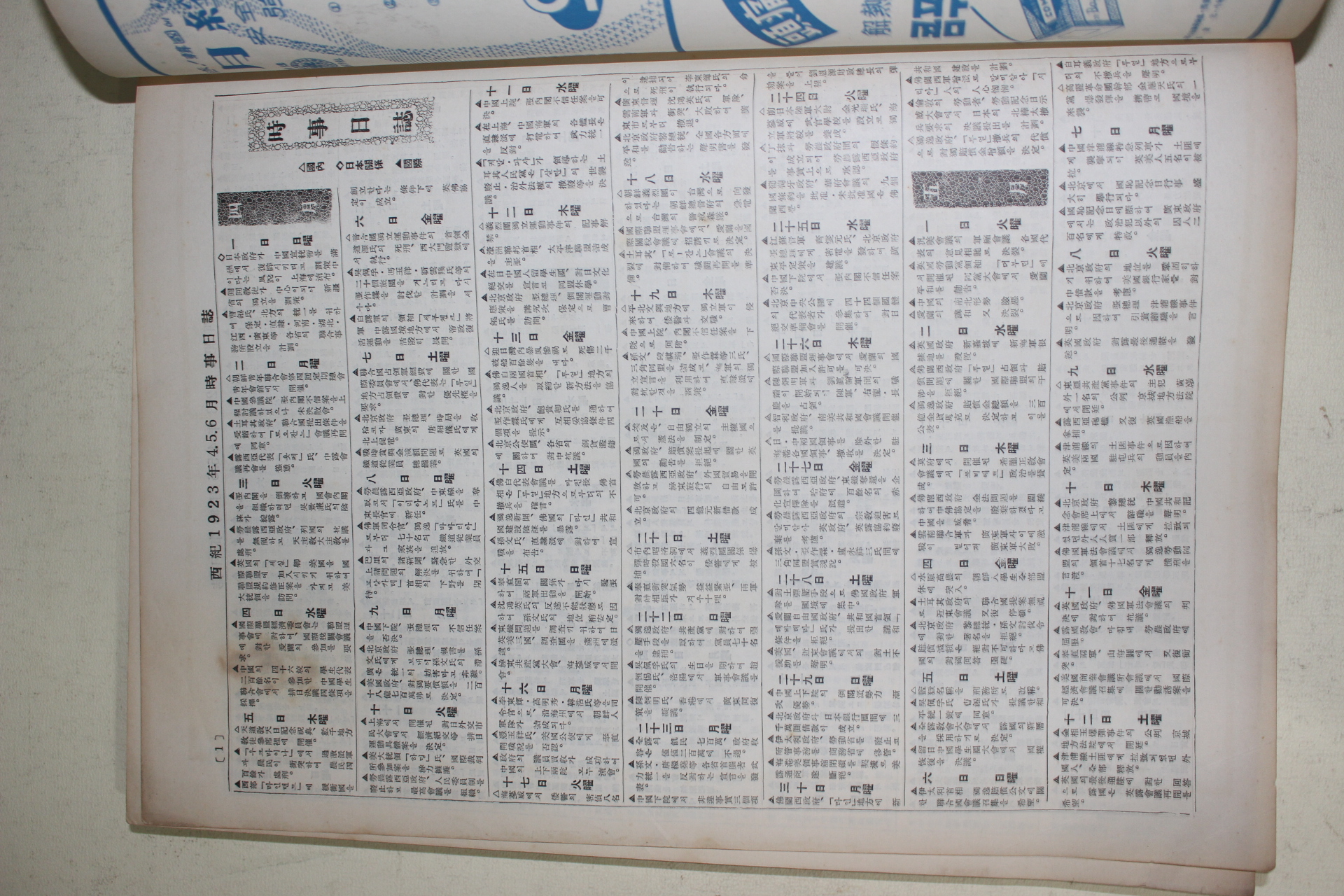 1958년(단기4291년) 동아일보 축쇄판 12