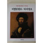 1986년초판 계몽사 학생미술전집(미켈란젤로,라파엘로)
