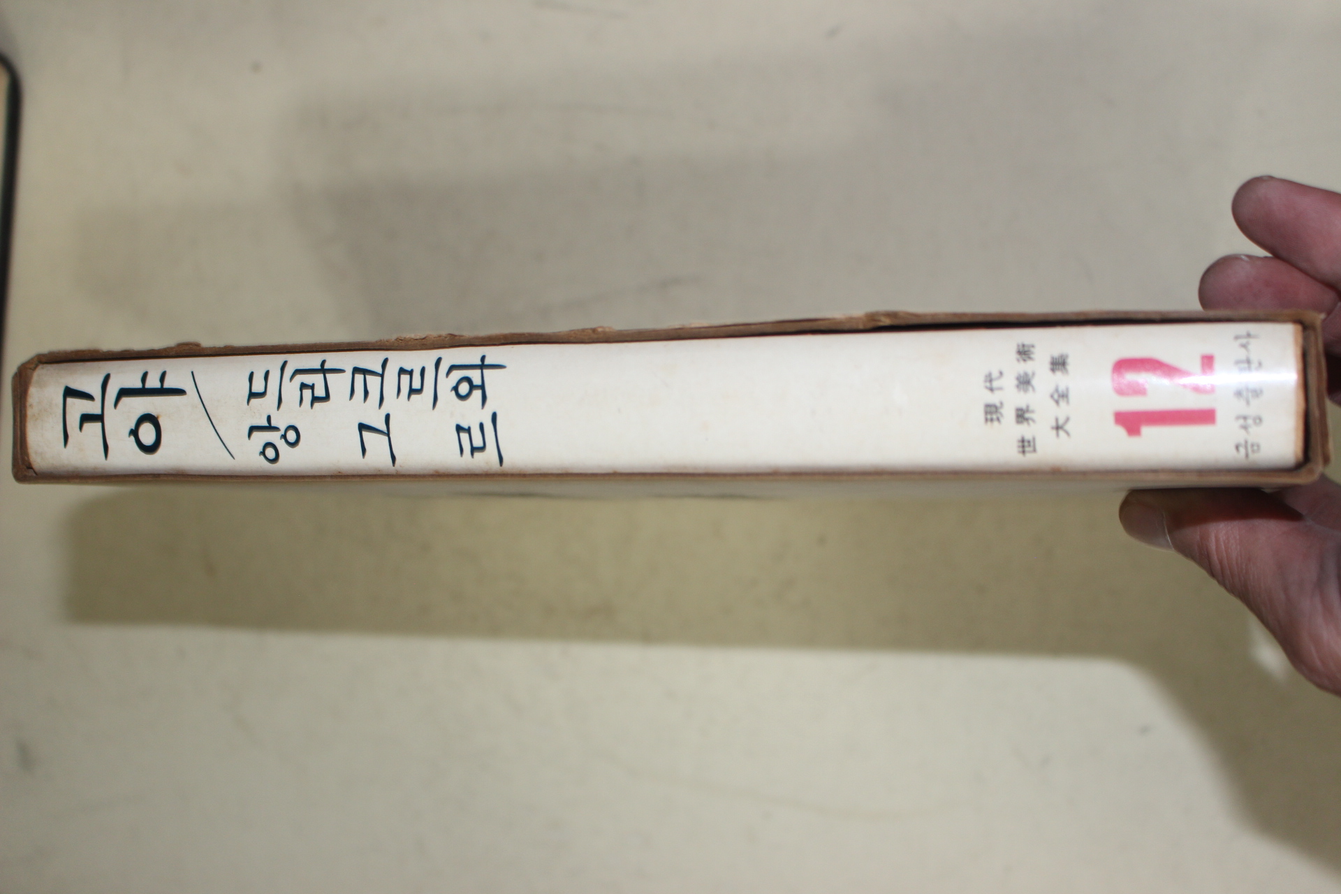 1981년초판 현대세계미술대전집(고야,드라크르와,앙그리)