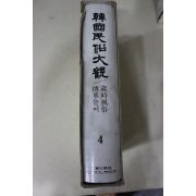 1982년초판 고려대학교 한국민속대관(세시풍속,전승놀이)