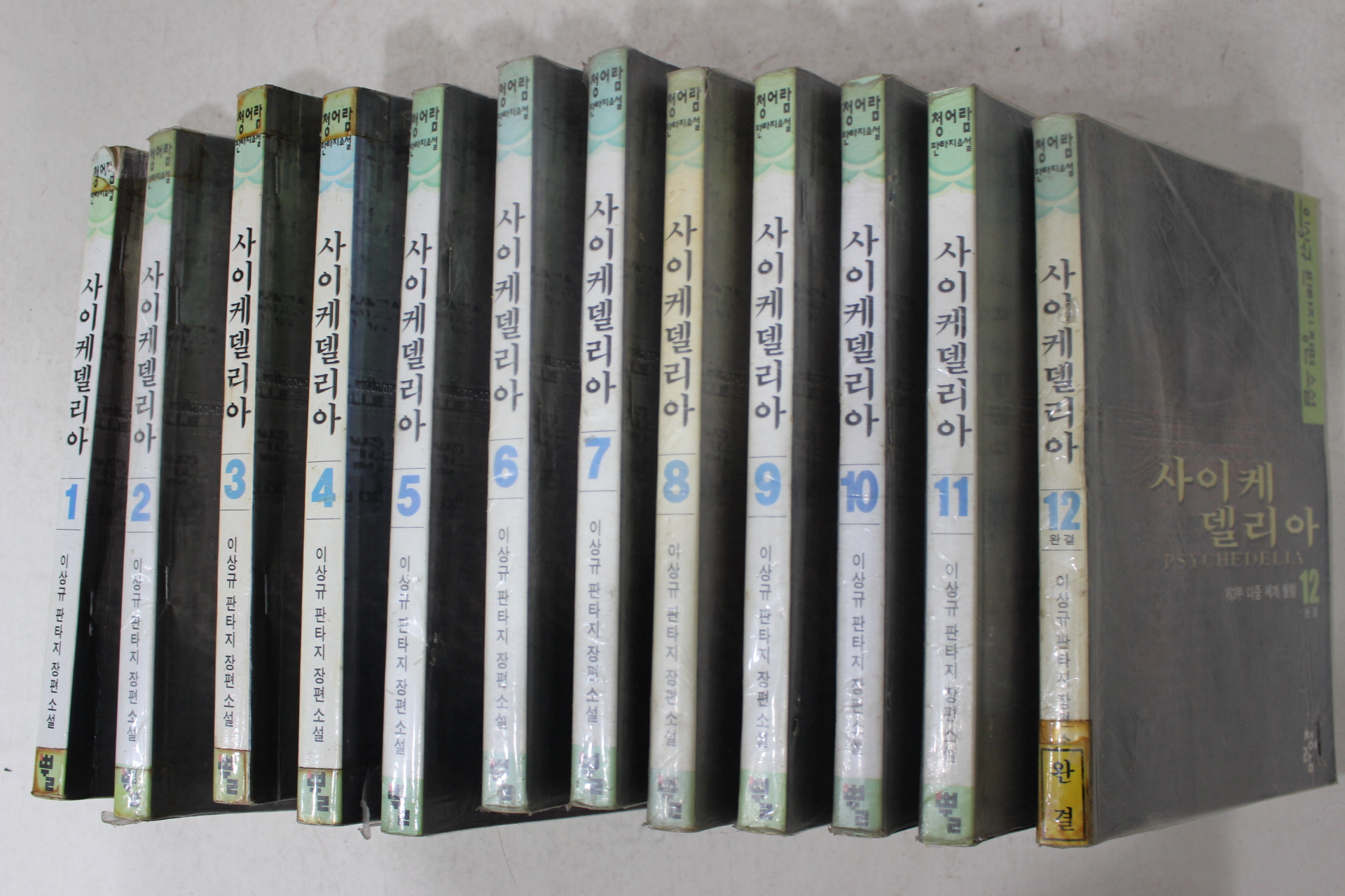 2000년초판 이상규 판타지장편소설 사이케델리아 12책완질