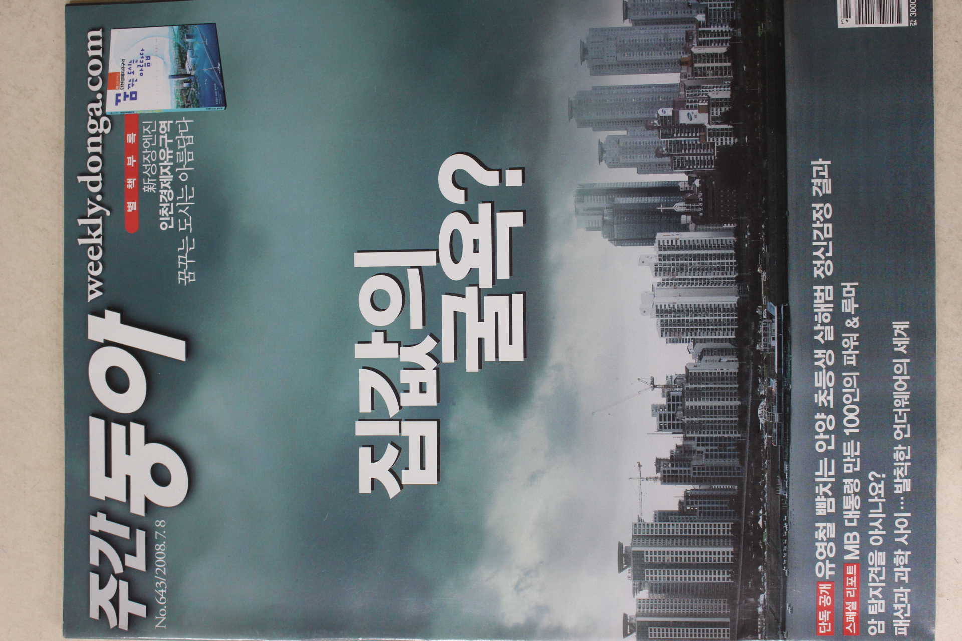 2008년 주간동아 7월8일자