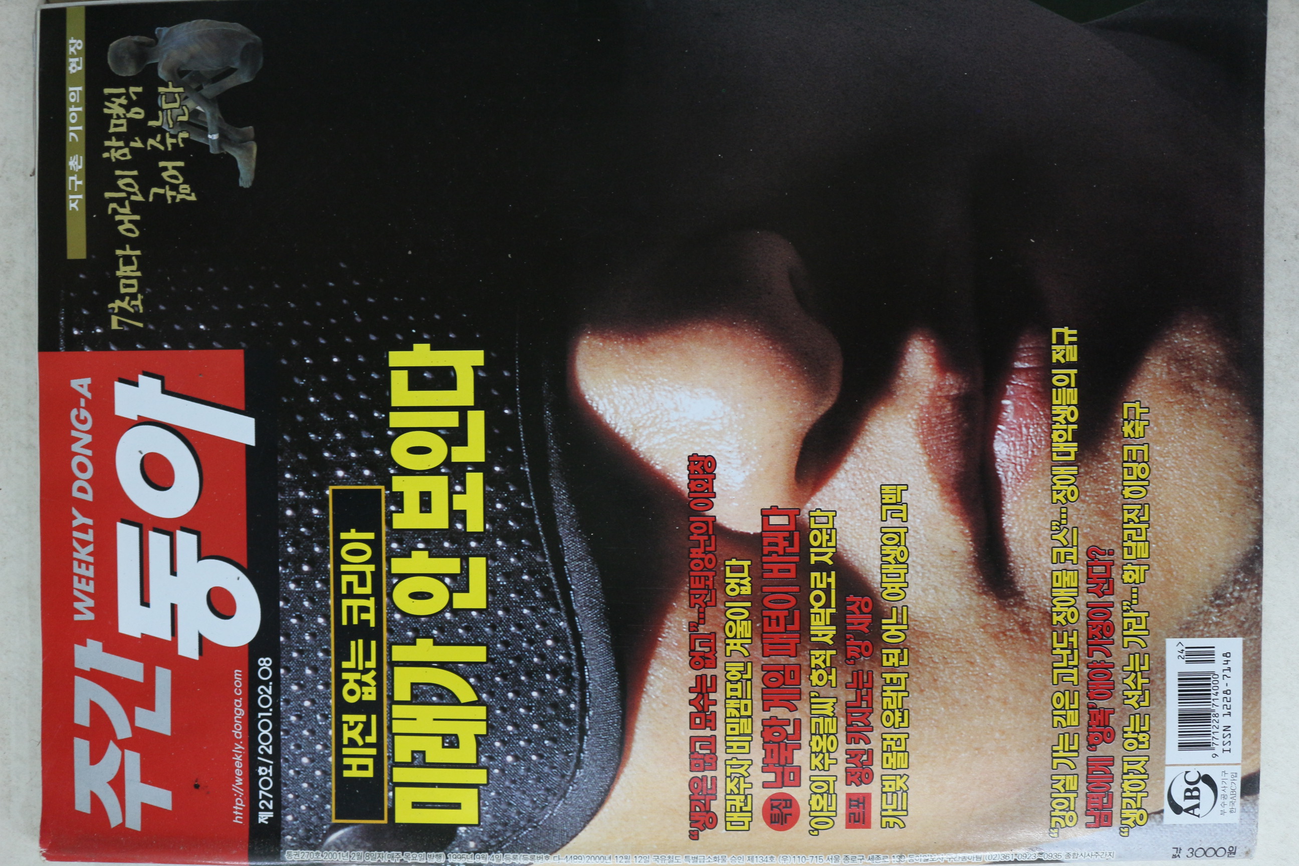 2001년 주간동아 2월8일자
