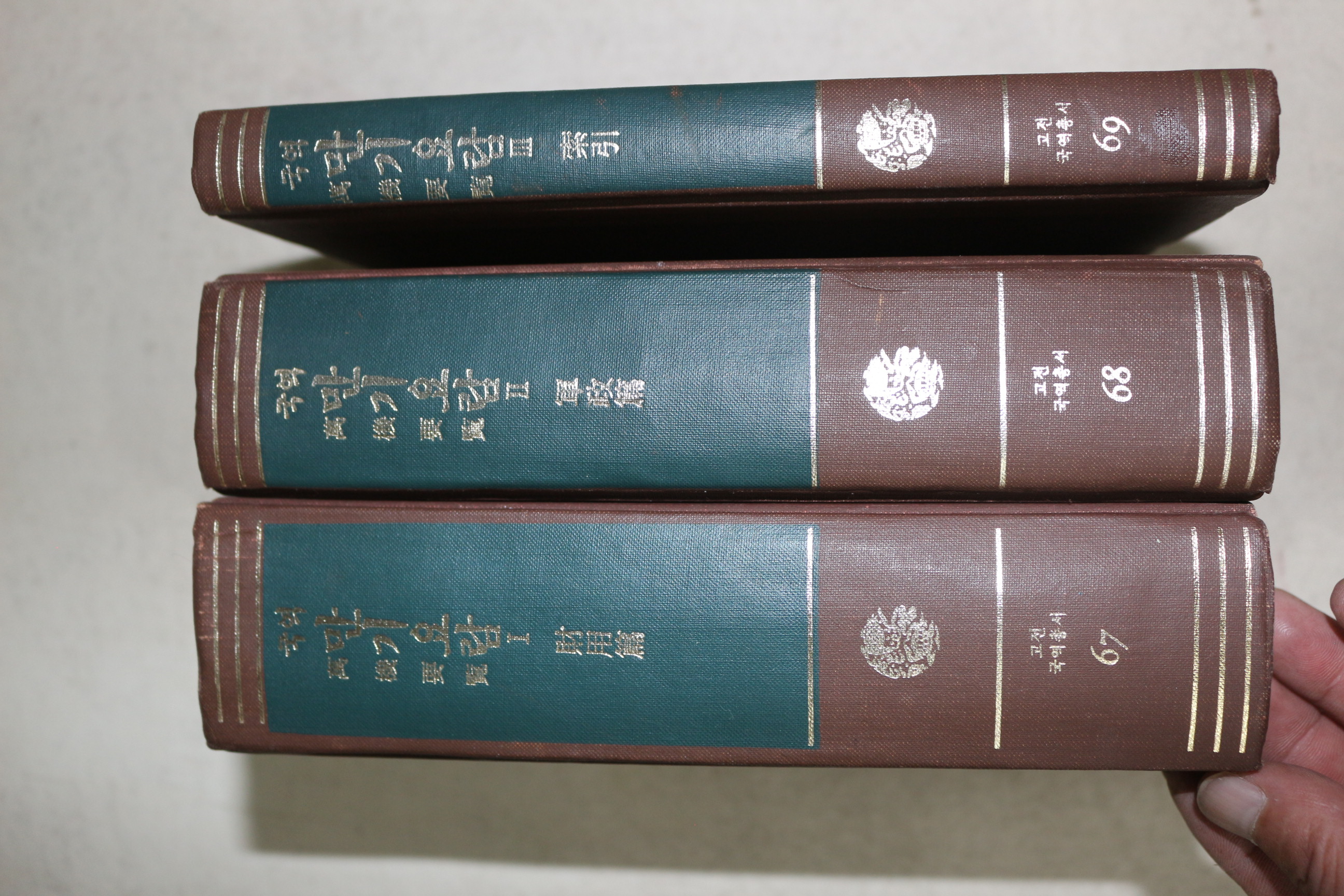 1985년 국역 만기요람(萬機要覽) 3책완질