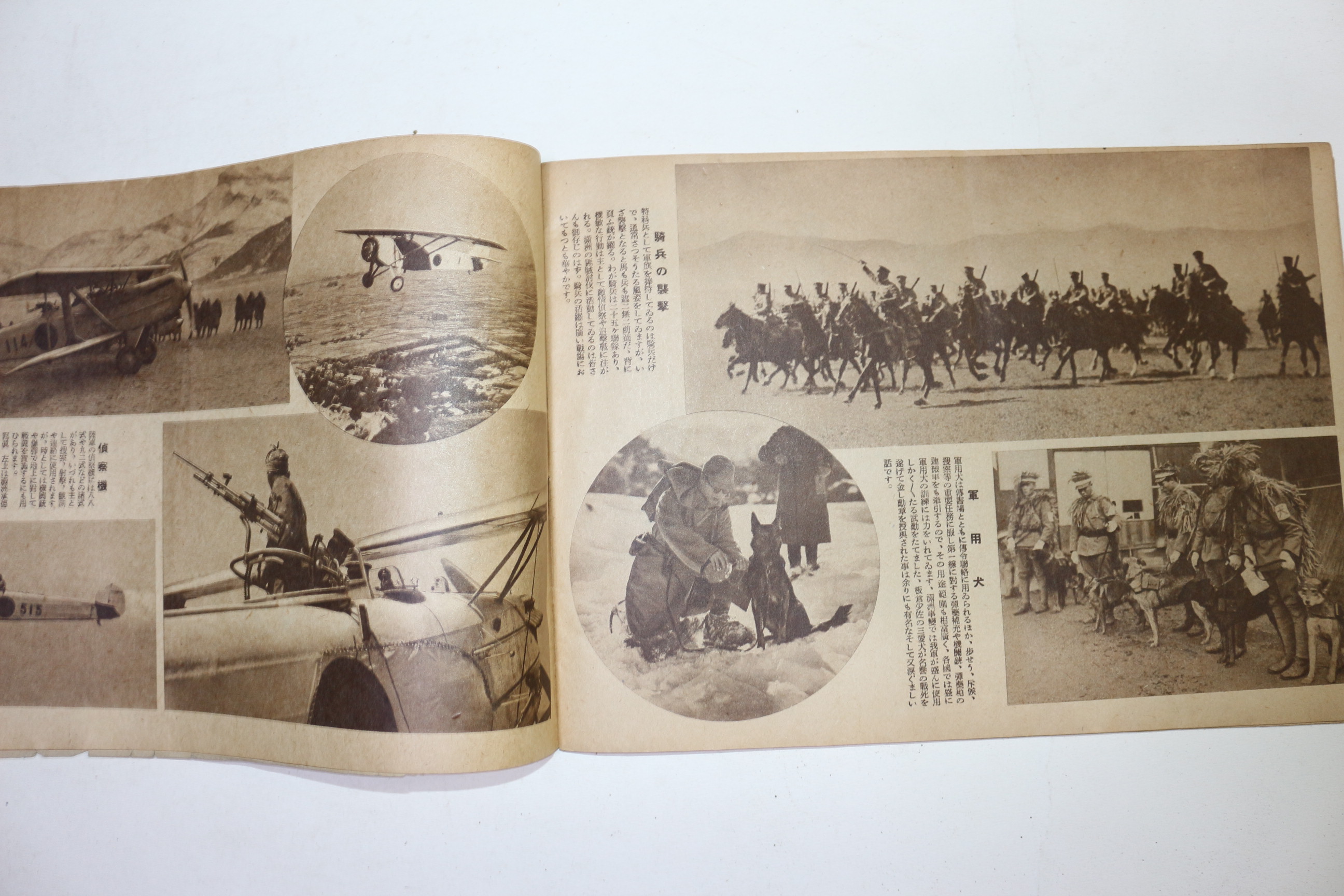 1934년(소화9년) 일본간행 군관련 화보집