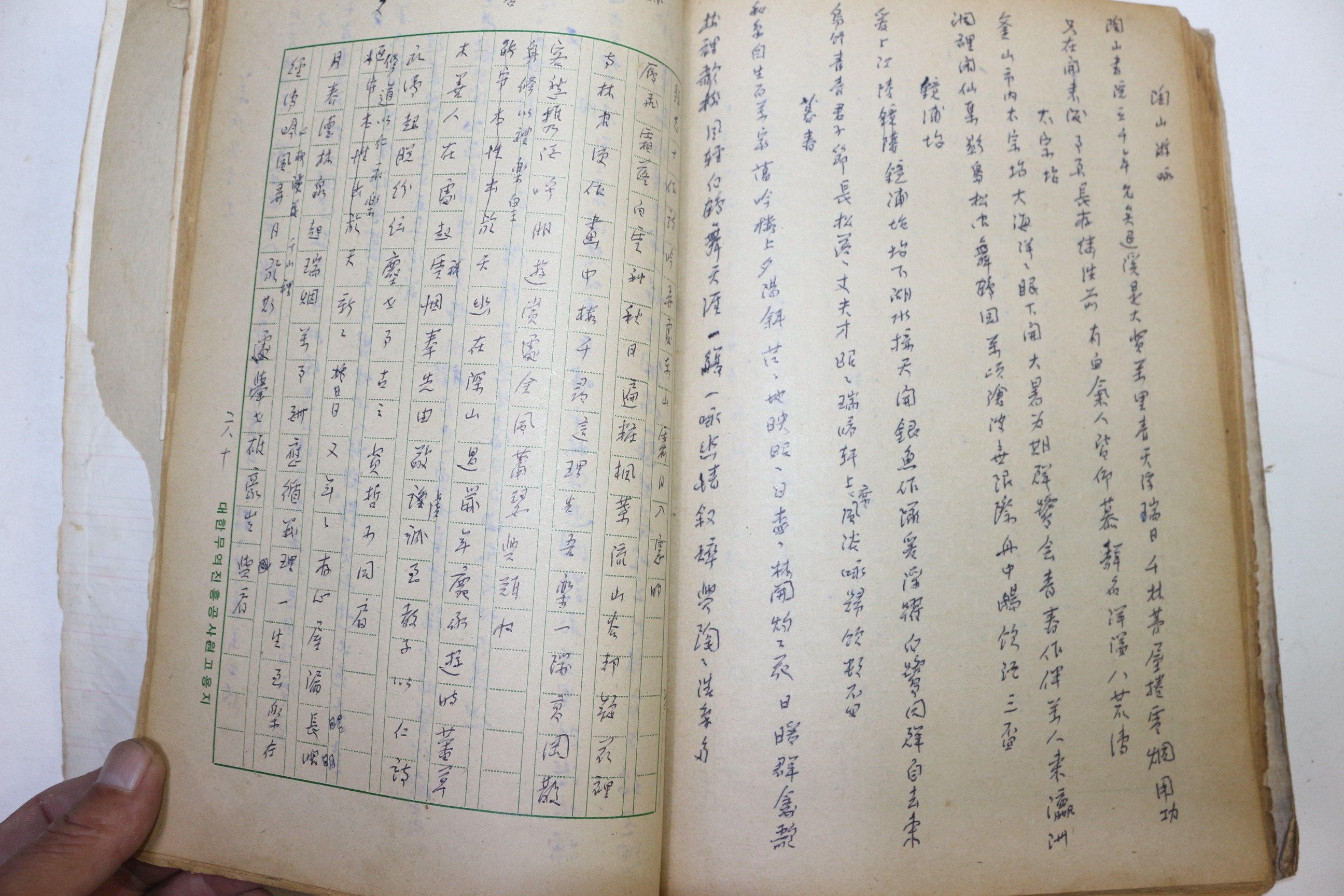 1953년 건국훈장애국장추서 작가,소설가,언론인 우인(雨人) 송지영(宋志英) 친필 원고본