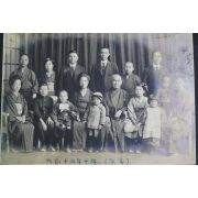 1923년(대정12년) 가족 사진