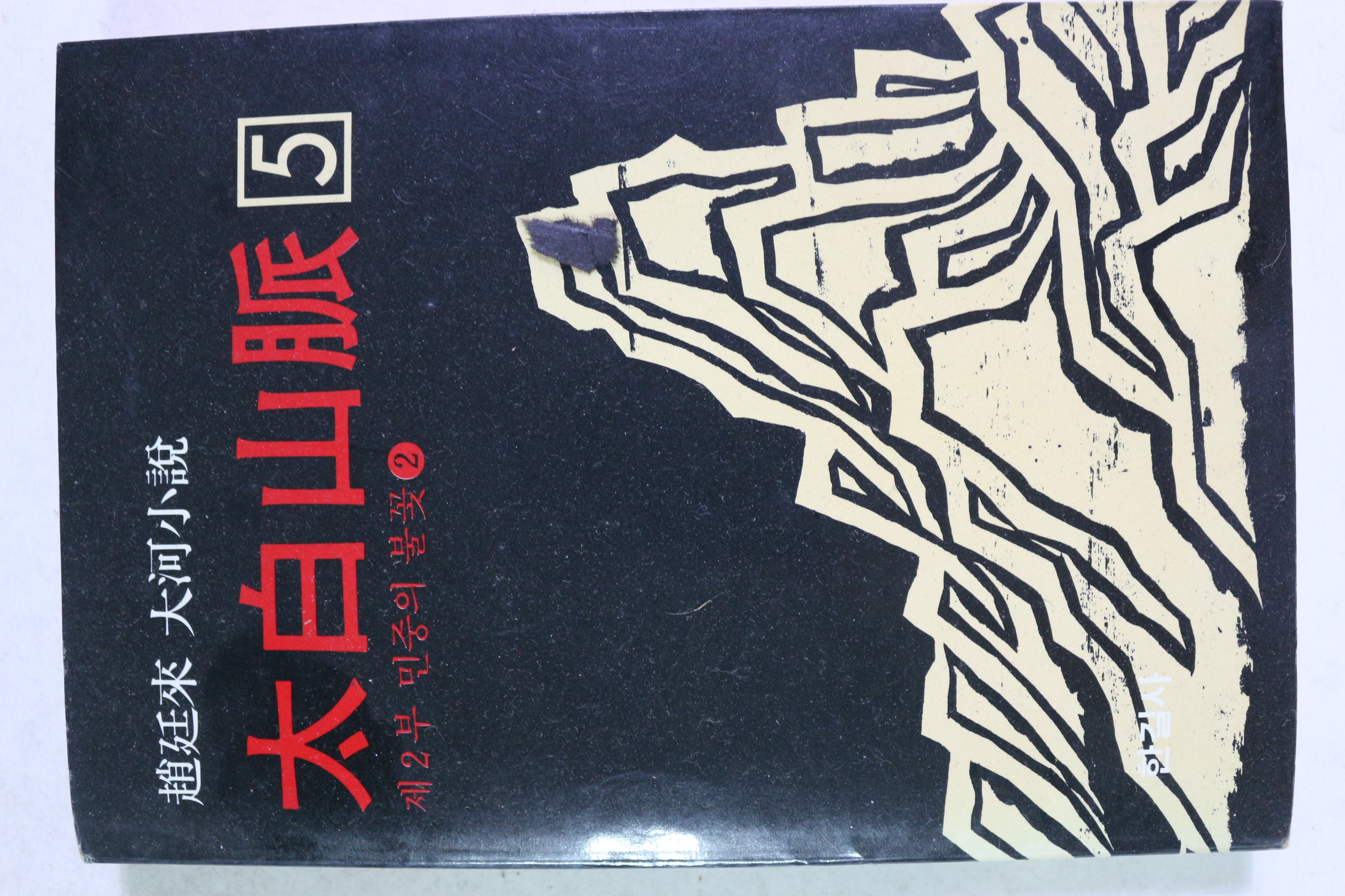 1990년 조정래(趙庭來)대하소설 태백산맥 5