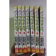 2000년초판 만화 천공의 에스카플로네 권1~7  7책