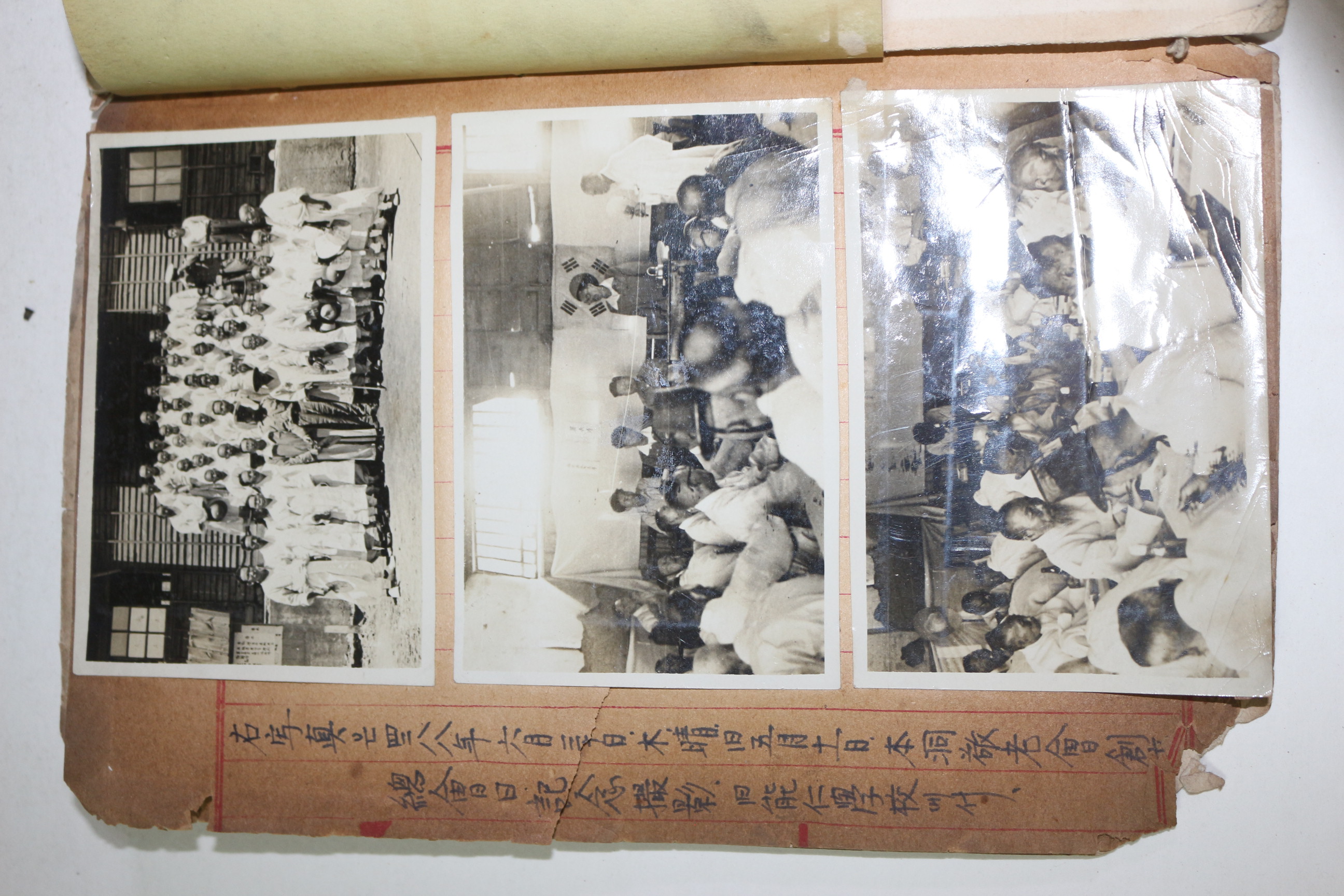 1955년 남산동 제6구 노인회 규약(사진5매)