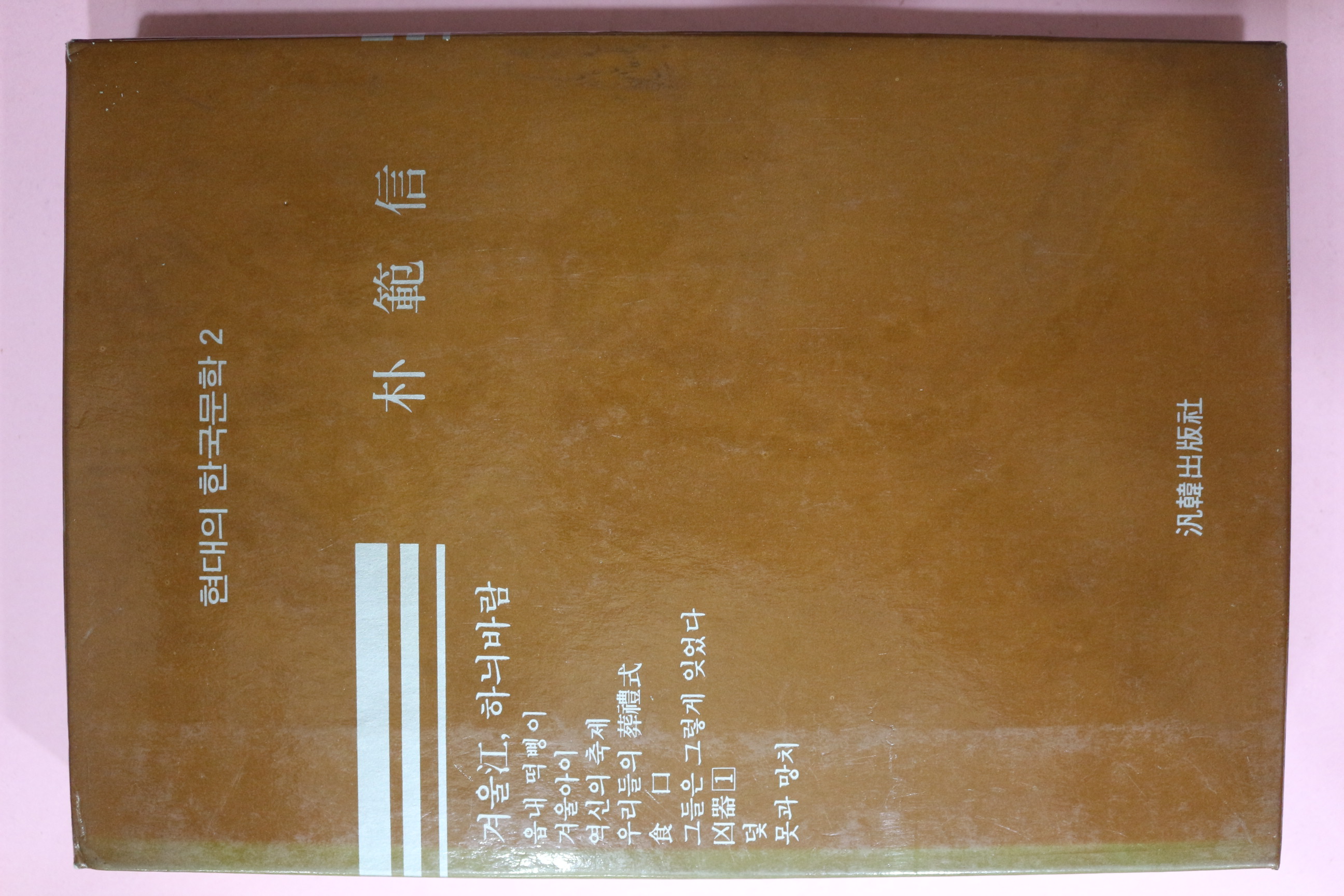 1986년 박범신(朴範信) 겨울강 외