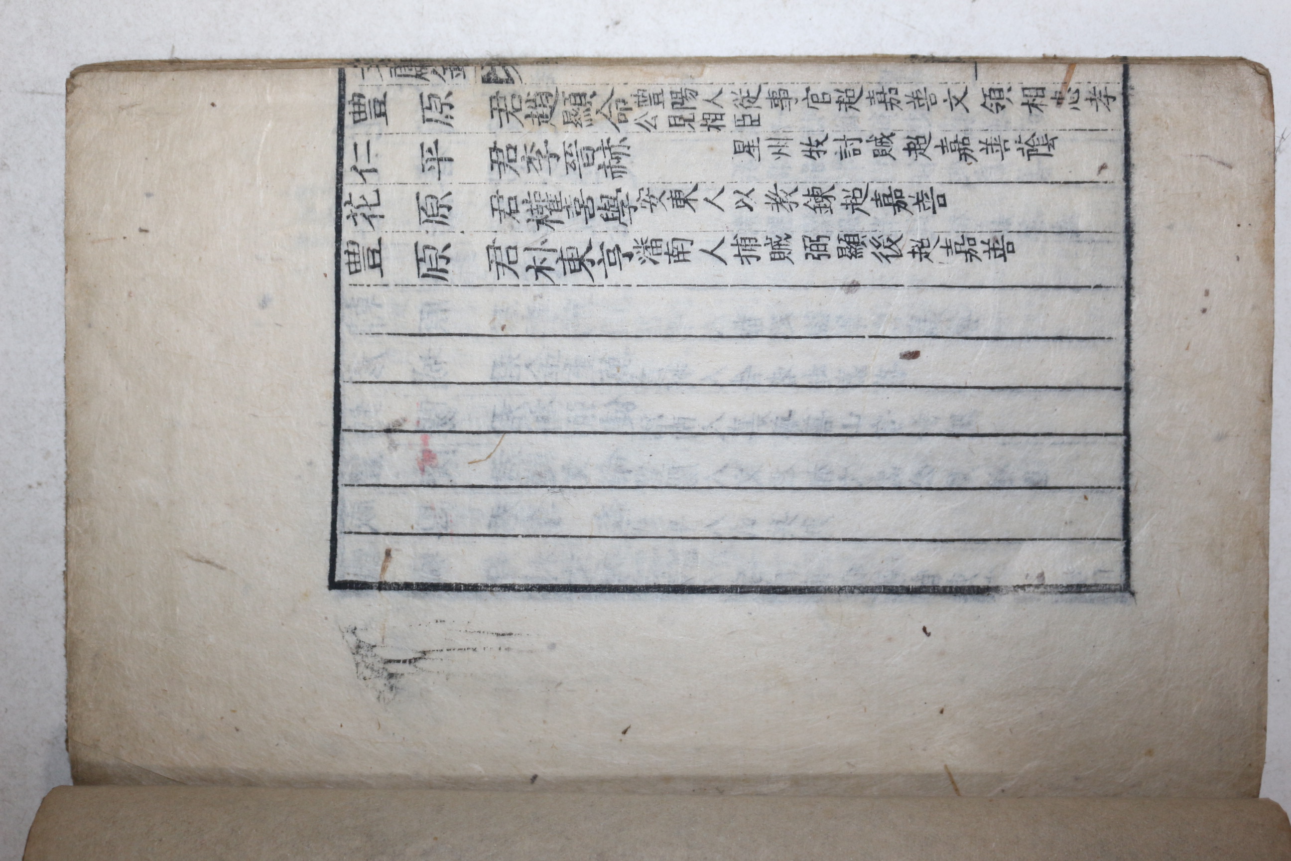 목판본 동국문헌록(東國文獻錄) 1책