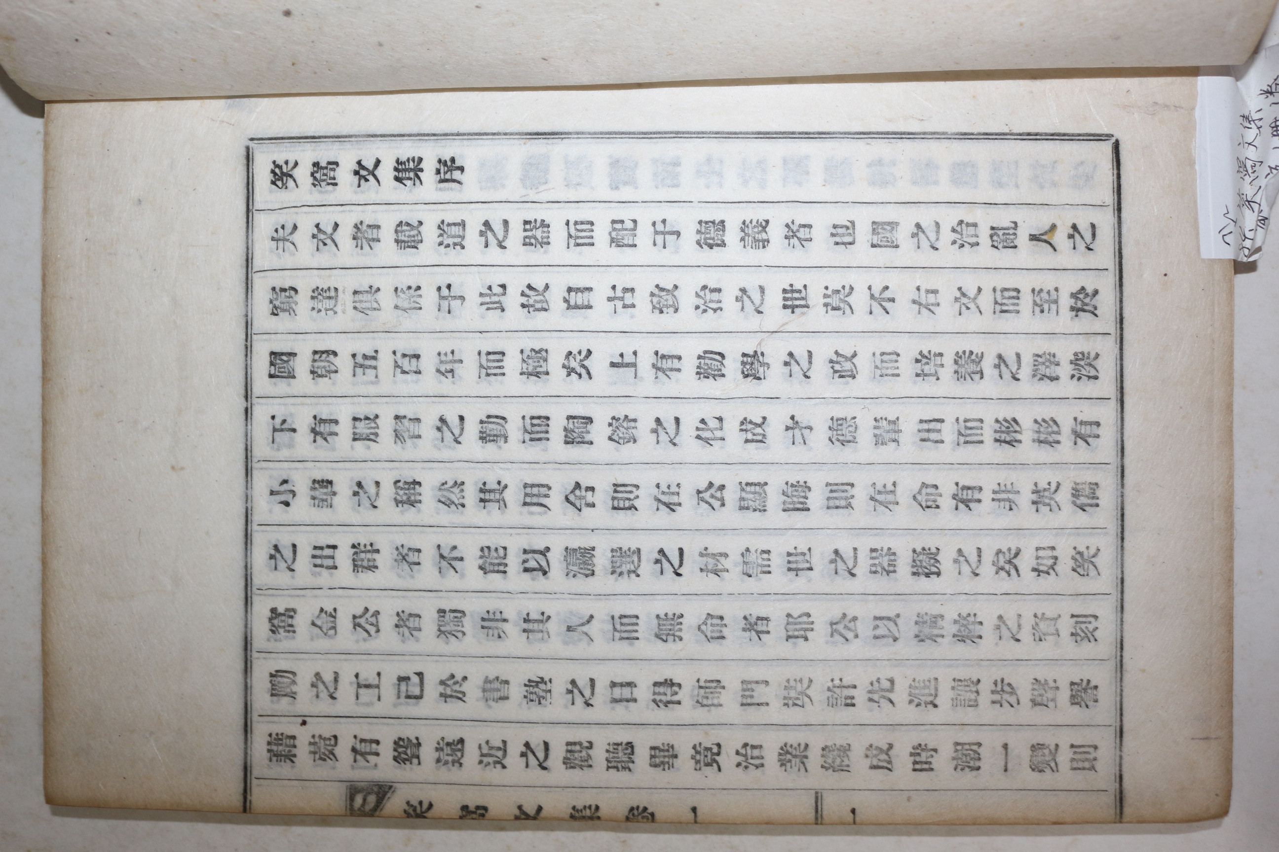 석판본 김세흠(金世欽) 소와문집(笑窩文集) 권1  1책